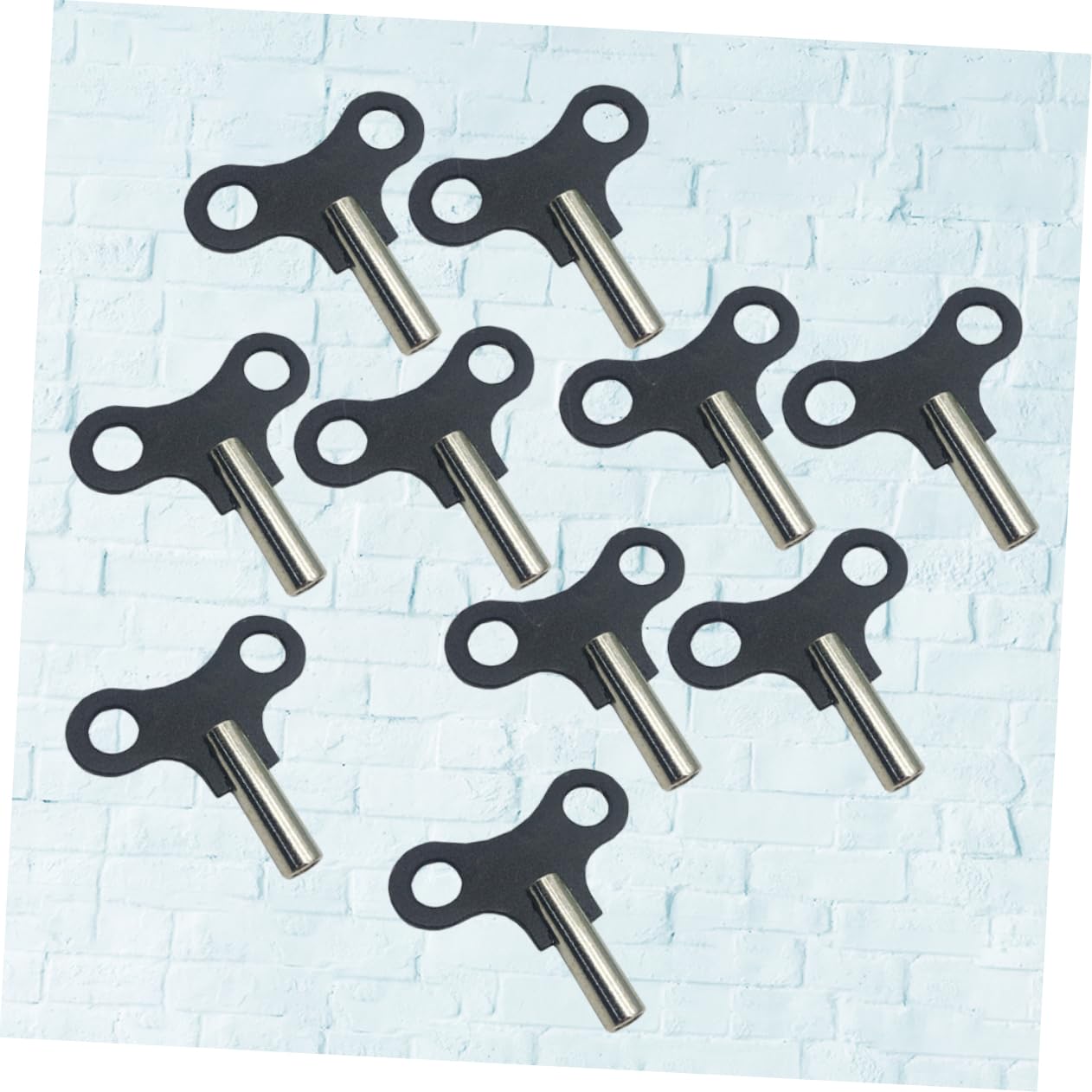 10pcs Clock Key Set - Heavy Duty Clock Repair Tool for Wooden & Antique Clocks - Perfect for DIY Clock Maintenance, Restoration & Timepiece Repair at Home or Workshop