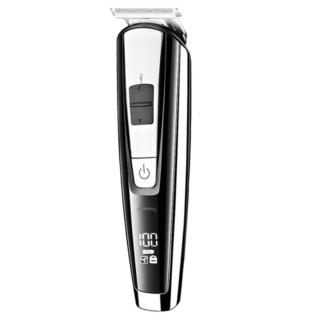 DESIAR Professional Hair Clippers for Men - Cordless Electric Beard Trimmer with LCD Display, Nose Ear Eyebrow & Body Groomer - Perfect for Home, Travel & Salon Use
