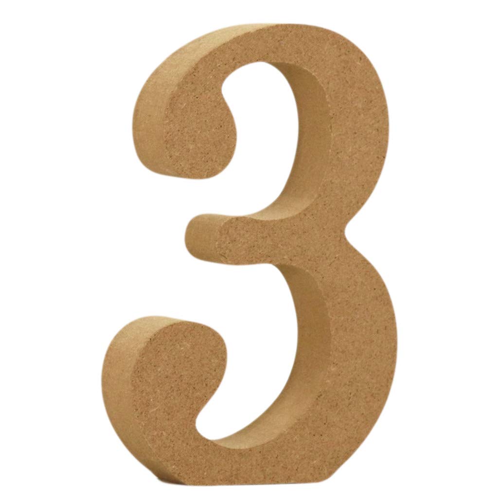 Wooden Alphabet Letters for Home Decor - Rustic Wood Party Decorations for Weddings, Birthdays & Garden - Horror Gnome Themed Log Numbers (Size C) - Perfect for DIY Events, Themed Parties & Outdoor Decor