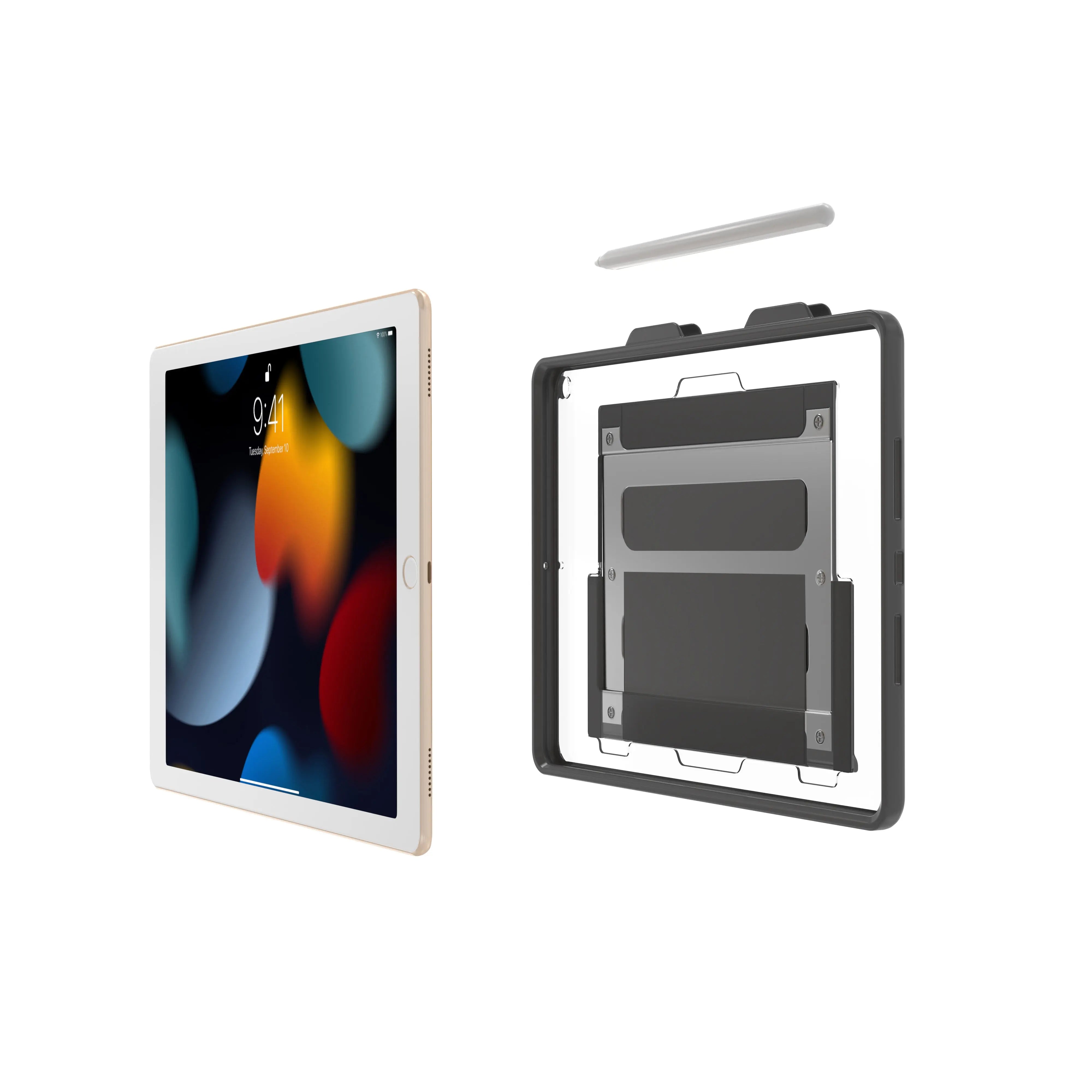 Premium Tablet Carrying Case with Adjustable Kickstand - Protective Sleeve for iPad, Samsung Galaxy Tab, Fire HD - Perfect for Travel, Work & School