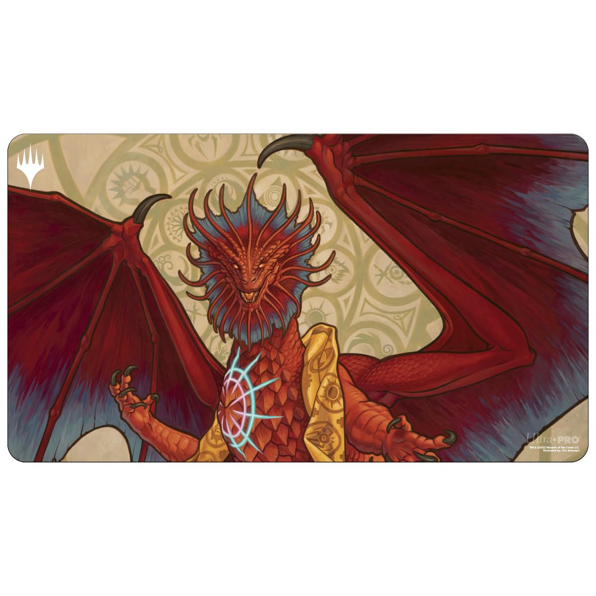 Ultra Pro Playmat for MTG - Murders at Karlov Manor Official Gaming Mat - Perfect for Magic: The Gathering Card Games, Tournaments & Tabletop Gaming