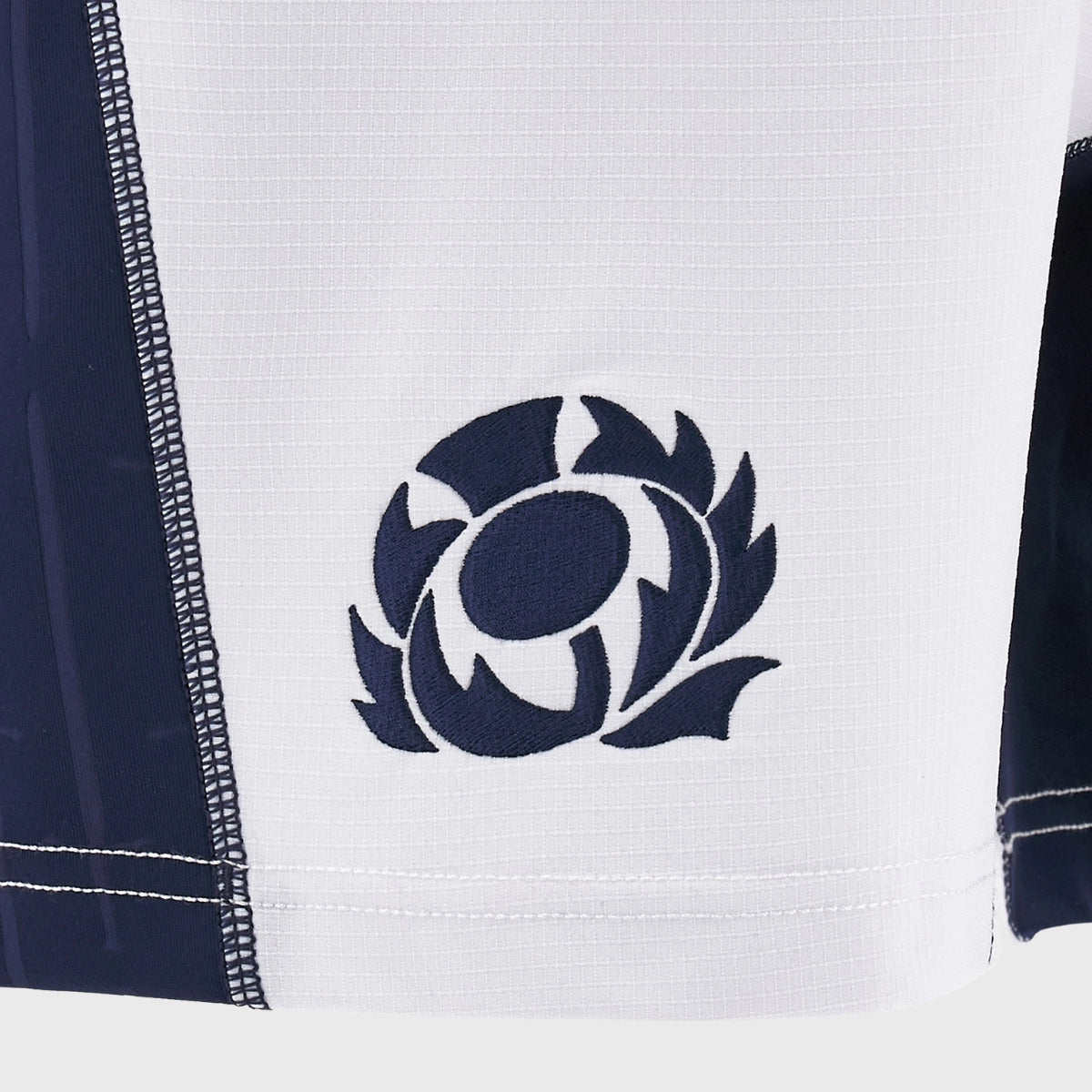 2024/25 Macron Scotland Men's Home Rugby Shorts - Breathable Performance Shorts for Rugby Training & Match Play