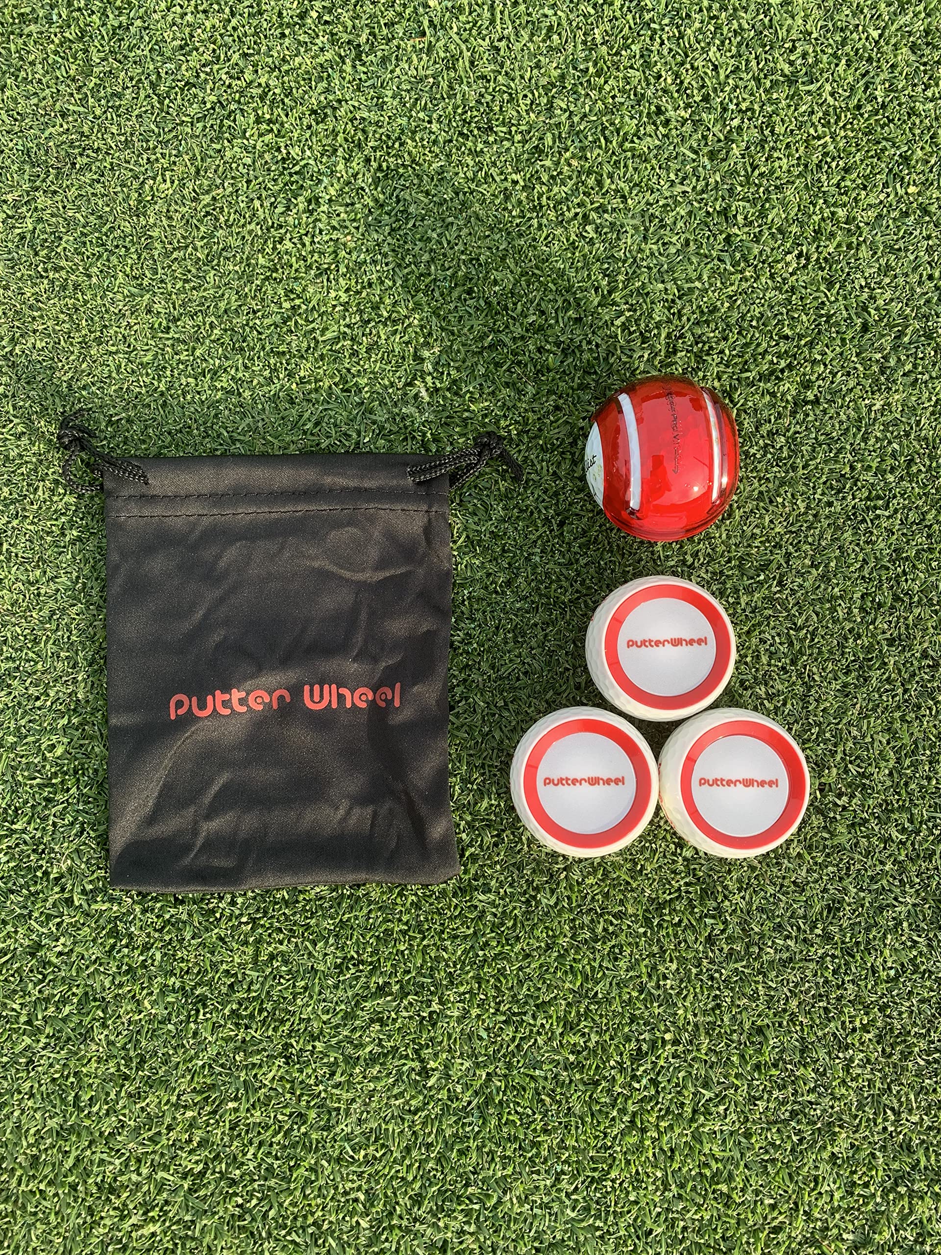 Premium Golf Ball Putting Training Aid (3 Pack) – Improve Putting Accuracy & Consistency – Golf Practice System for Greens & Mats – Instant Feedback Trainer – Perfect for Indoor & Outdoor Golf Training