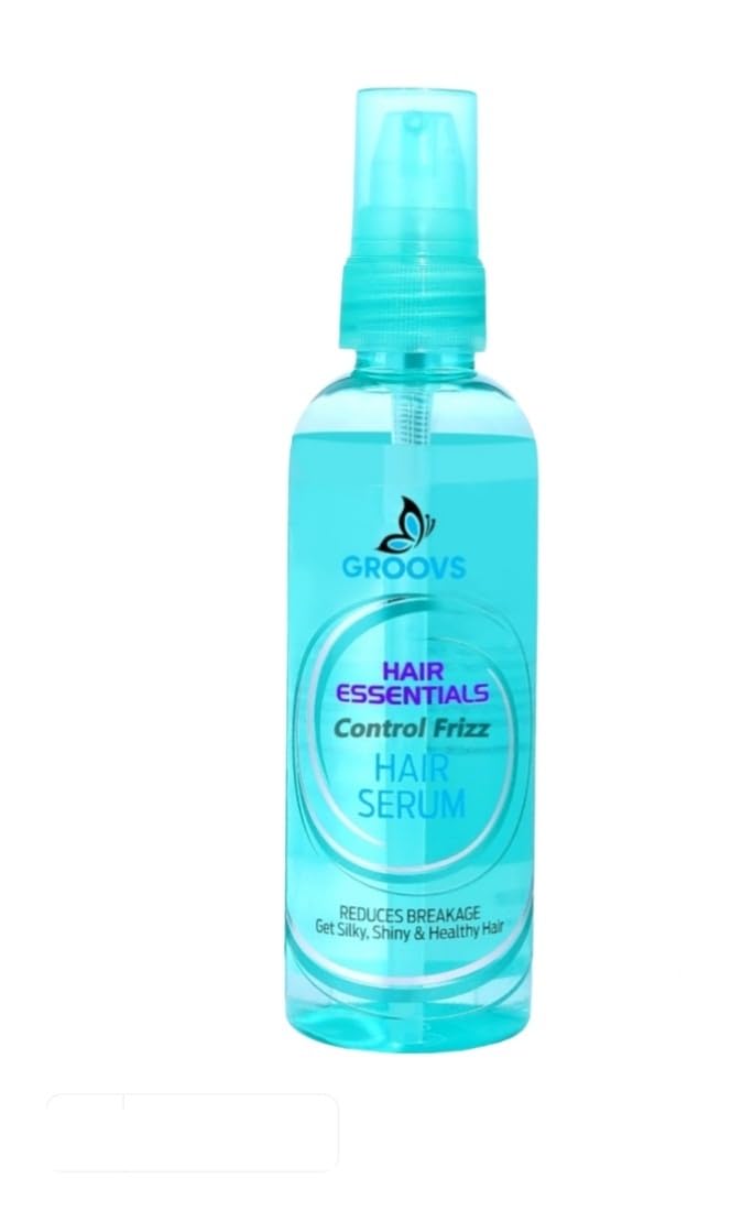 SLUKRL Hair Serum for All Hair Types - 100ml Nourishing Treatment for Dry, Frizzy & Flyaway Hair - Adds Shine & Protection - Perfect for Daily Styling, Heat Protection & Split End Repair
