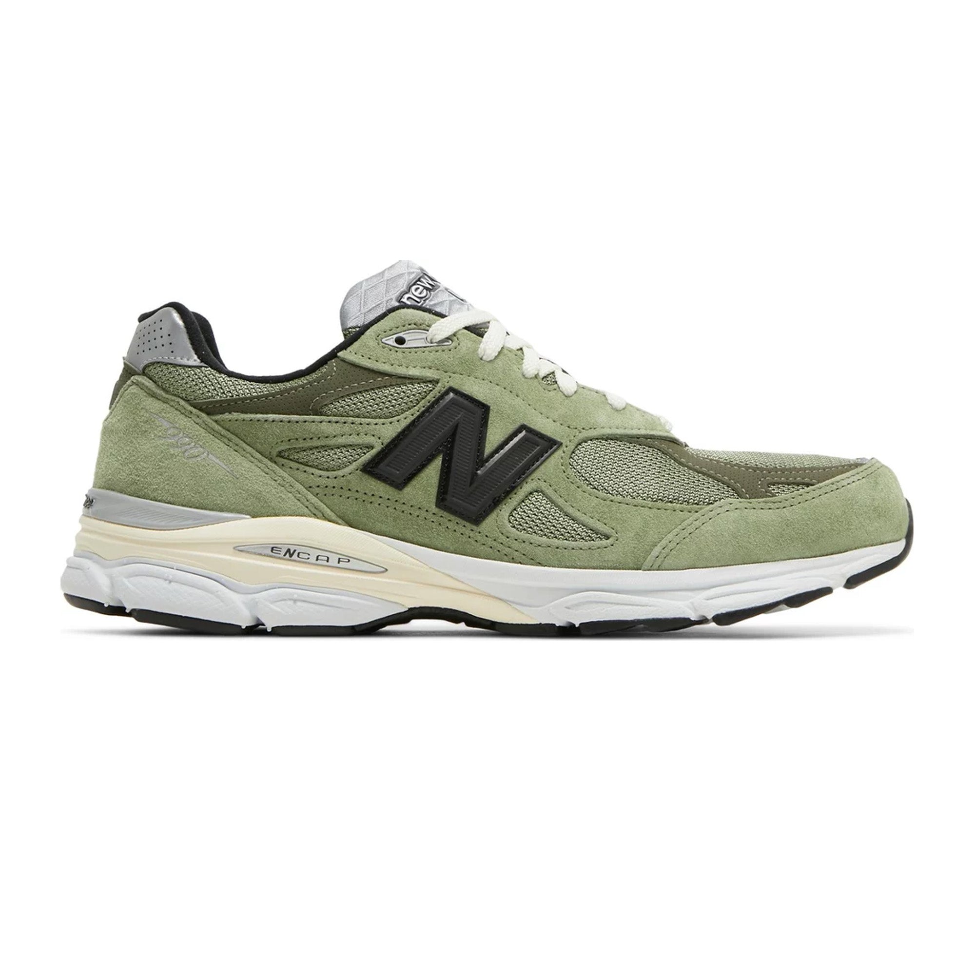 New Balance 990v3 x JJJJound 'Olive' Sneakers (2022) - Men's Premium Running Shoes for Casual Wear & Street Style