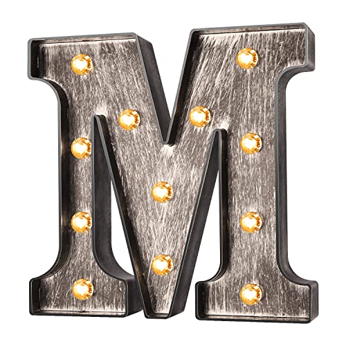 Silver Letters-M