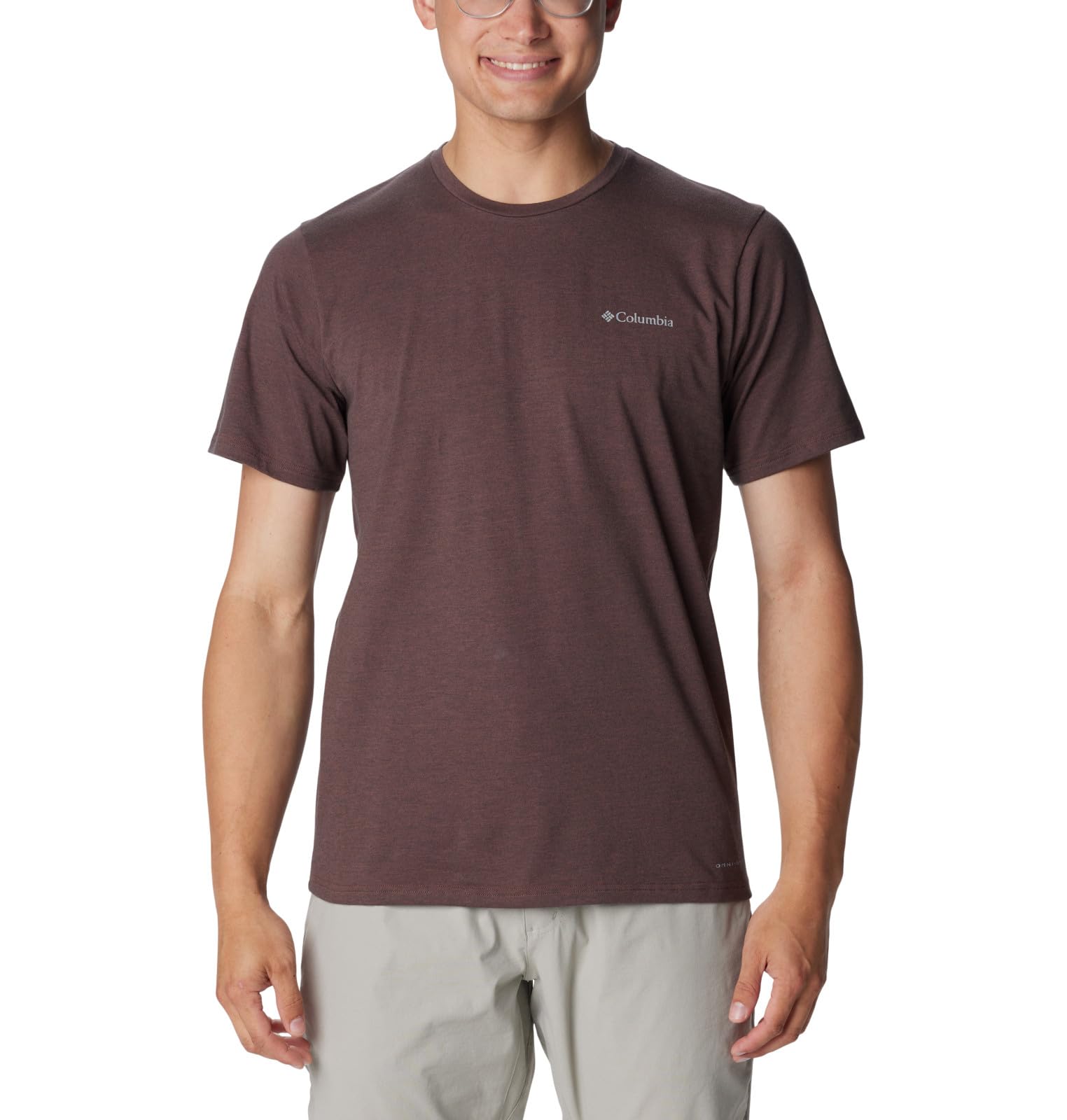 Columbia Sun Trek Men's Short Sleeve Moisture-Wicking Quick-Dry T-Shirt for Hiking, Camping & Outdoor Activities - UPF 50+ Sun Protection