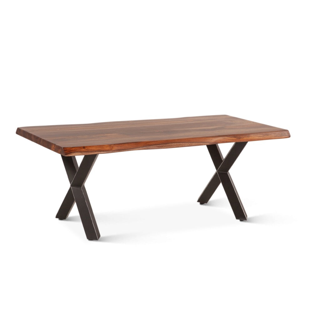 Modern Brisbane Coffee Table - Natural Wood Finish for Living Room, Lounge & Office - Stylish & Durable Home Decor