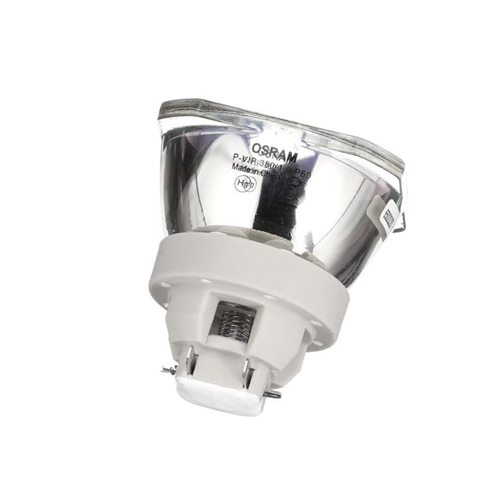 Original OEM Projector Bulb Replacement for P-VIP 380/1.0 P60 (55044) - 1 Year Warranty - Ideal for Home Theater, Office Presentations, and Classroom Projectors