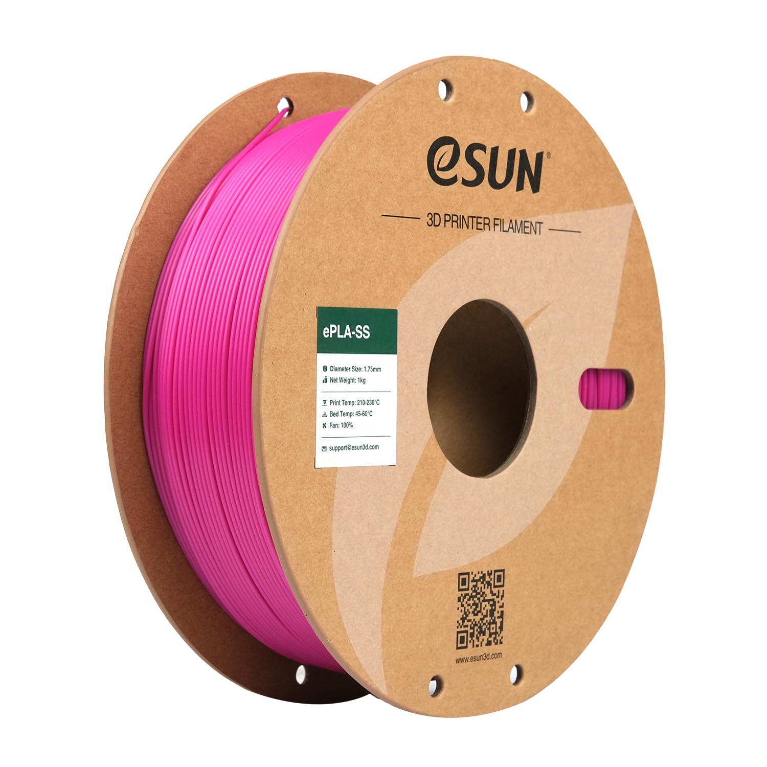 eSUN PLA Filament 1.75mm for High Speed 3D Printing - Premium ePLA Filament with +/- 0.02mm Dimensional Accuracy, 1kg Spool (2.2Lbs) - Fast Printing PLA Filament in Purple - Perfect for DIY Projects, Prototyping, and Home 3D Printing
