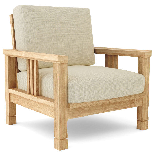 SouthBay Deep Seating Armchair - Premium Outdoor Patio Lounge Chair with Weather-Resistant Cushions | Perfect for Poolside, Backyard, and Garden Relaxation