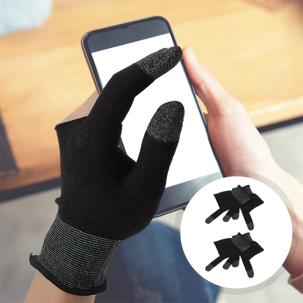 ARTIBETTER 1 Pair Gaming Gloves for Sweaty Hands - Breathable Finger Covers for Mobile & PC Gamers - Cold Weather & Sweat Resistant - Perfect for Esports, Streaming & Long Gaming Sessions