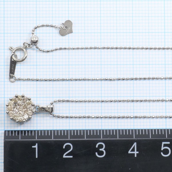 18K White Gold Brown Diamond Necklace for Women - Elegant Luxury Jewelry Gift for Anniversary, Valentine's Day & Special Occasions - Perfect for Evening Parties, Weddings & Date Nights