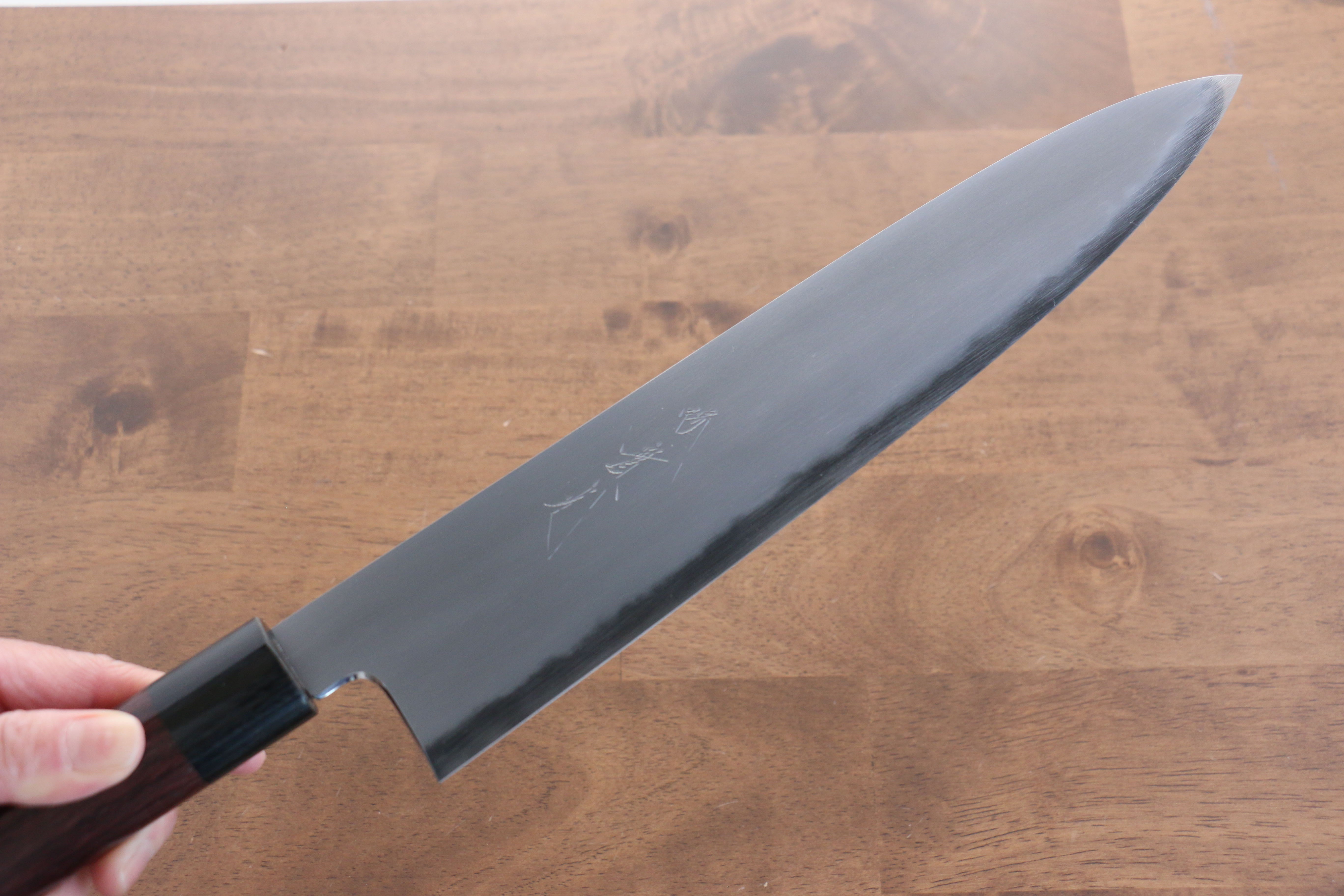 Premium Jikko White Steel No.2 Gyuto Japanese Chef Knife 270mm with Exquisite Shitan Handle - Perfect for Sushi, Sashimi & Meat Cutting