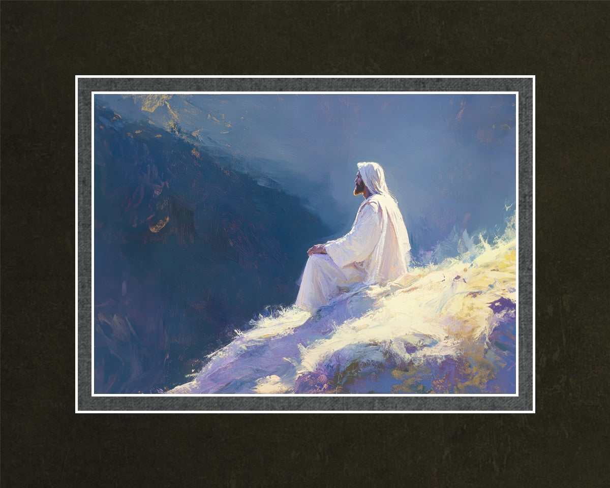 Contemplation By Justin Anna Culebro - Abstract Wall Art Painting for Home & Office Decor | Perfect for Living Room, Bedroom or Meditation Space