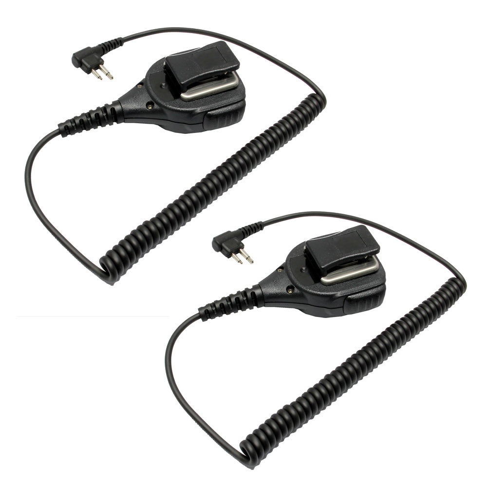 MaximalPower Speaker Mic for Motorola Radios CP100D CP200D CP185 CLS1410 CLS1110 BPR40D RDU4100 RDU4160D RMU2040 RMU2080D - High-Quality Hands-Free Communication for Construction, Security & Outdoor Activities