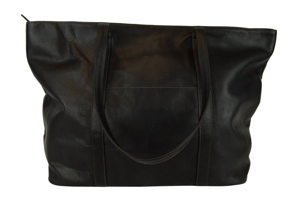 Latico Leathers Women's Suburban Leather Tote Bag - Genuine Leather Handbag for Work & Travel - Natural Color - Perfect for Office, Commute & Weekend Getaways