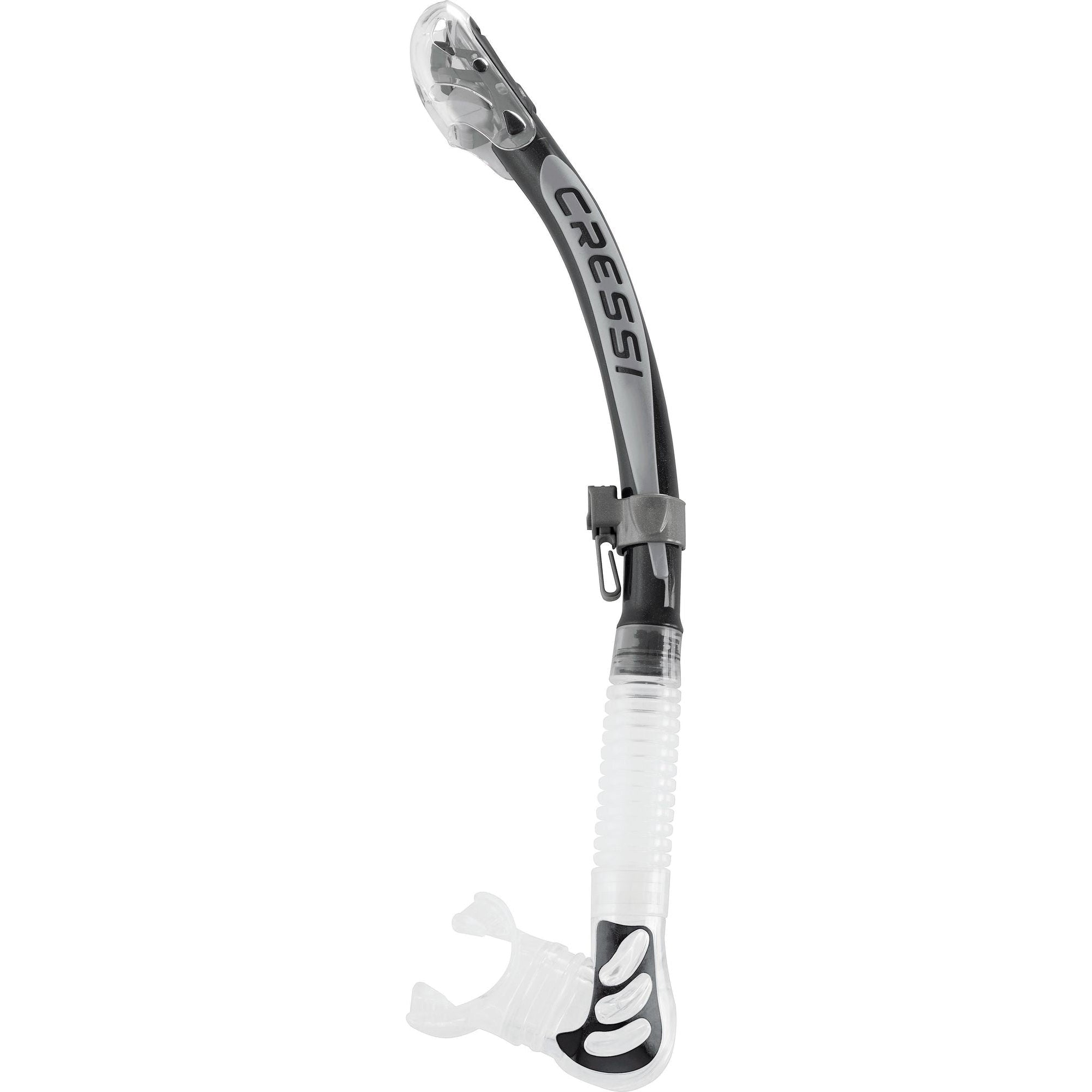 Cressi Alpha Ultra Dry Snorkel - High Performance Snorkeling Gear for Adults & Kids - Perfect for Swimming, Diving & Underwater Exploration