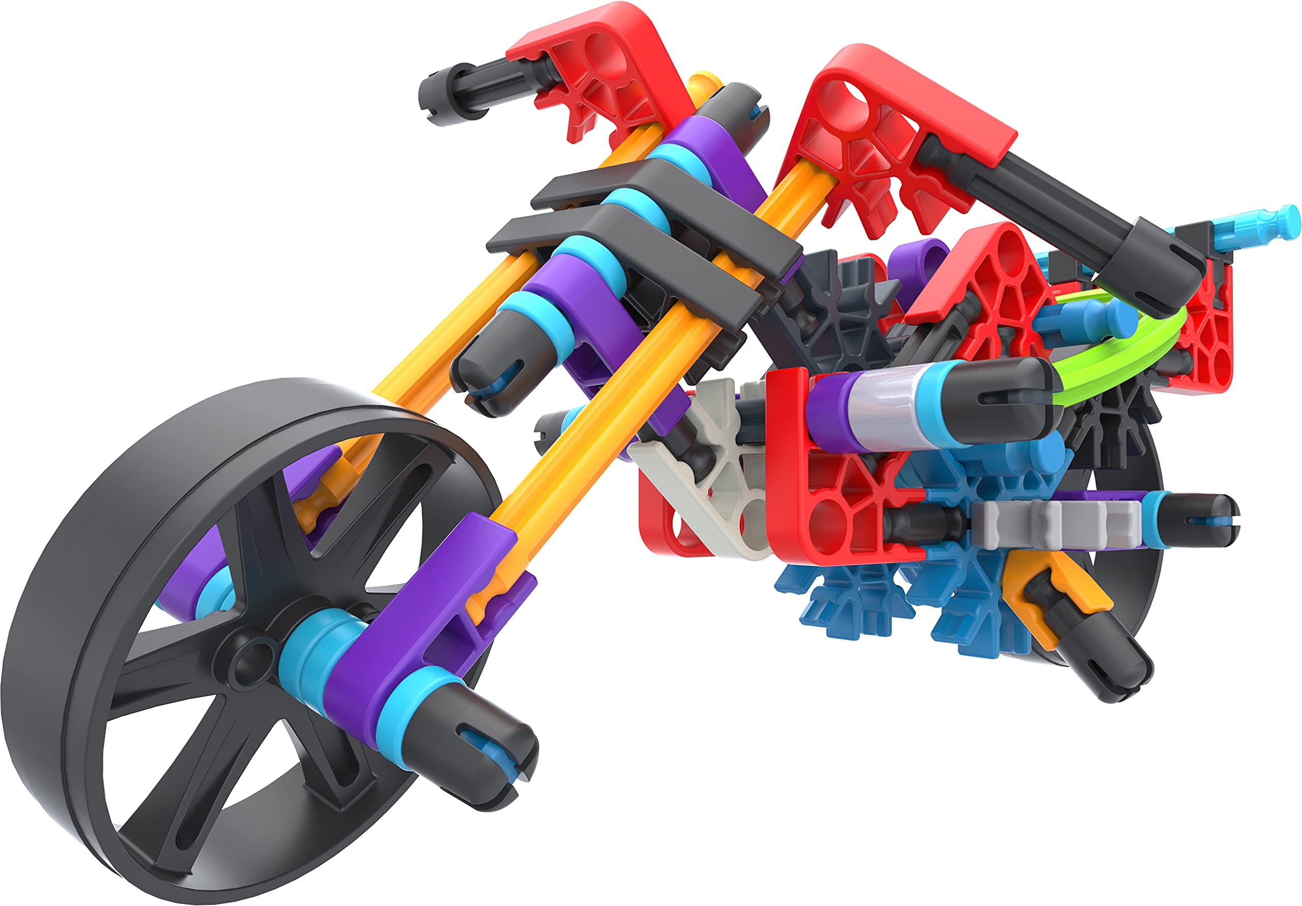 K'NEX 80208 Wings and Wheels Building Set - 500 Piece STEM Learning Kit for Kids Ages 7+ | 3D Educational Construction Toy with 30 Colorful Models | Perfect for Classroom, Homeschool & Engineering Play