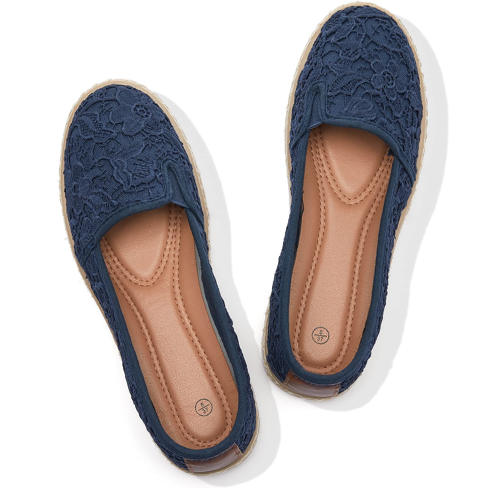 POVOGER Women's Slip On Loafers - Comfortable Flats Dress Shoes for Women - Perfect for Work, Office & Casual Wear