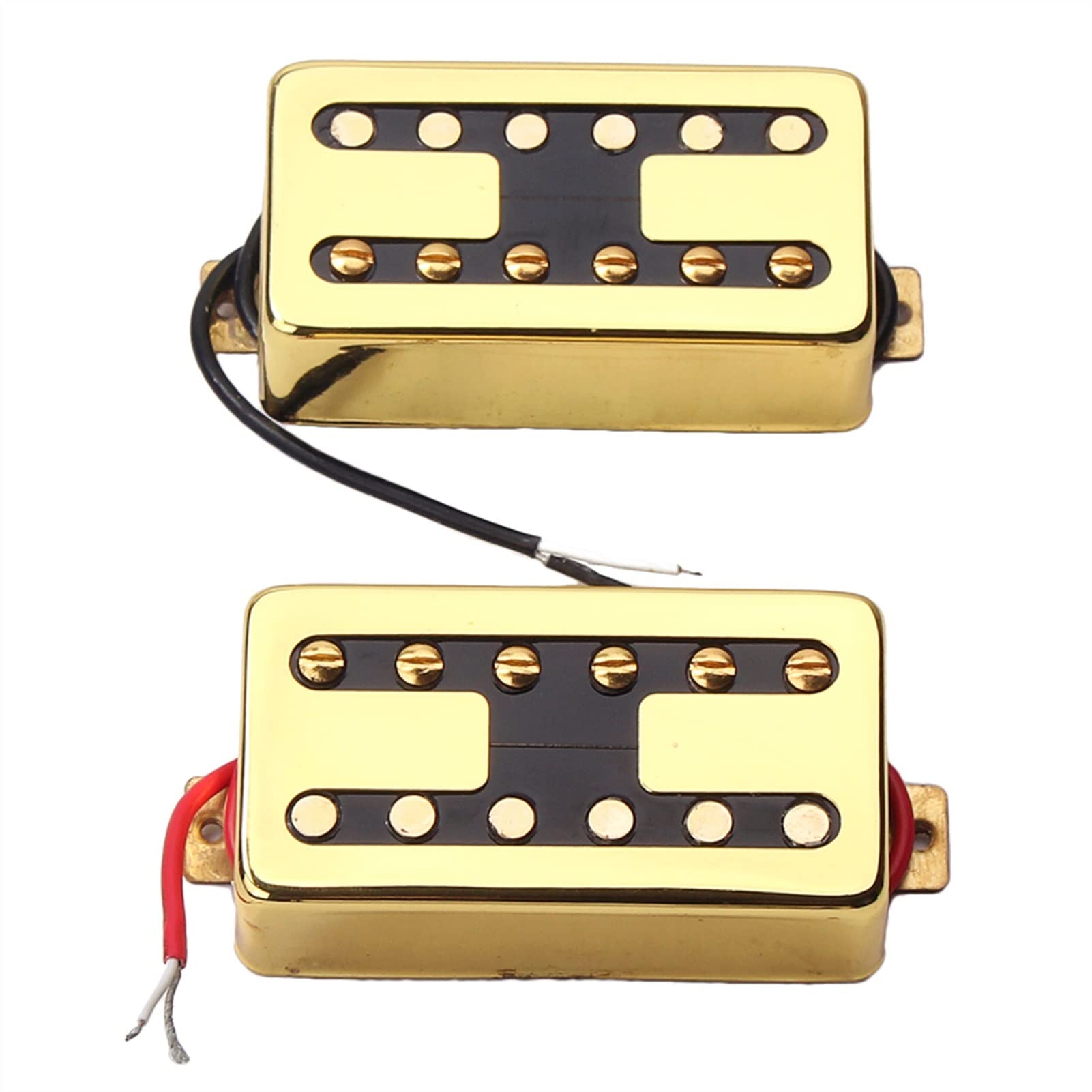 Premium Humbucker Guitar Pickup - Double Coil Magnetic Pickup for Electric Guitar, Bridge Position Replacement for LP & Gibson Style Guitars - Perfect for Rock, Blues & Heavy Metal Performances