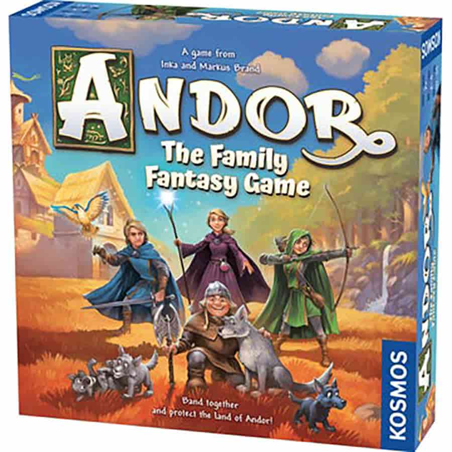 Andor: The Family Fantasy Board Game - Cooperative Adventure for Kids & Adults - Perfect for Game Nights & Family Bonding