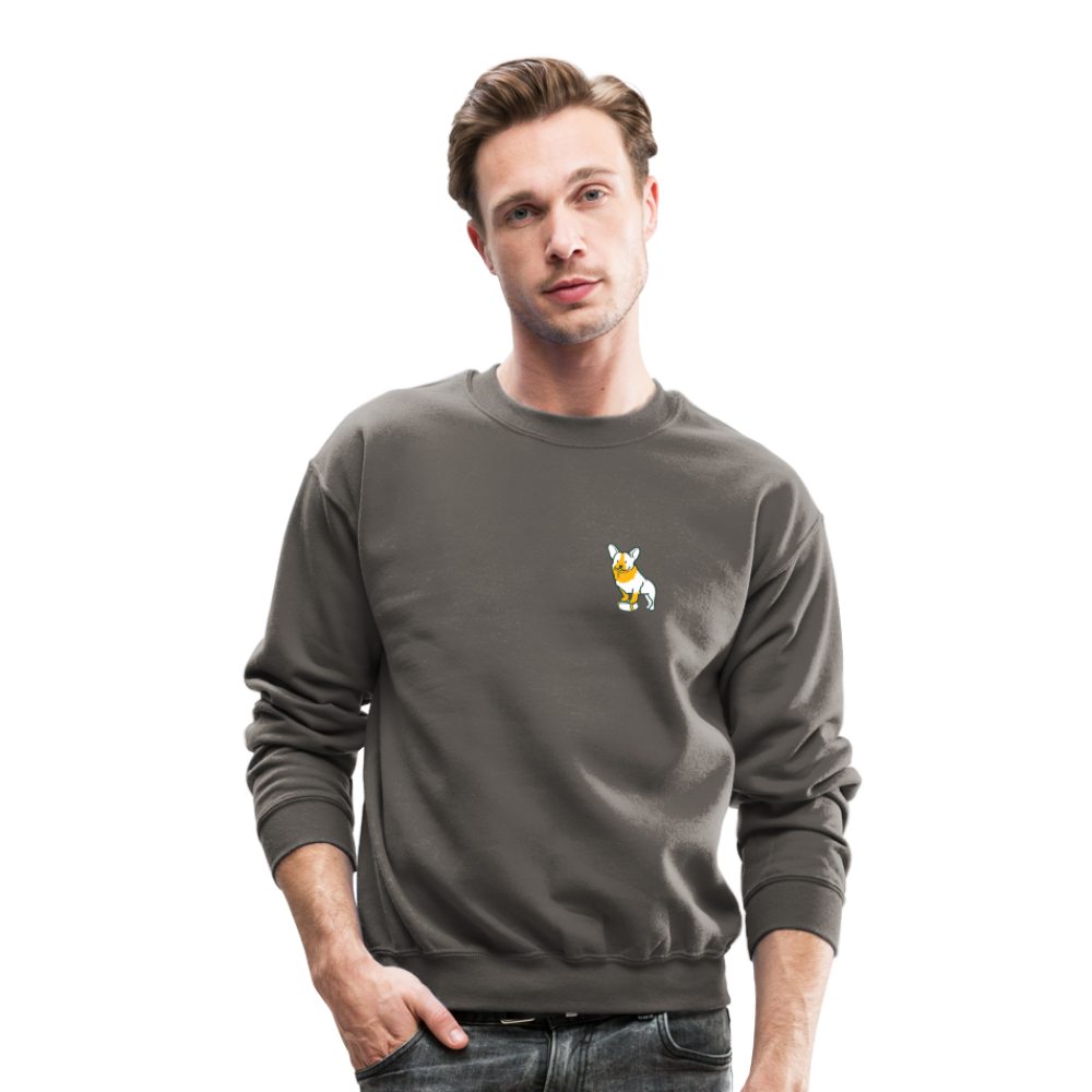 Puppy Love Crewneck Sweatshirt for Women & Men - Soft Cotton Pullover Hoodie with Cute Dog Design (Black, Navy, Charcoal) - Perfect for Casual Wear, Dog Lovers Gift & Cozy Outfits