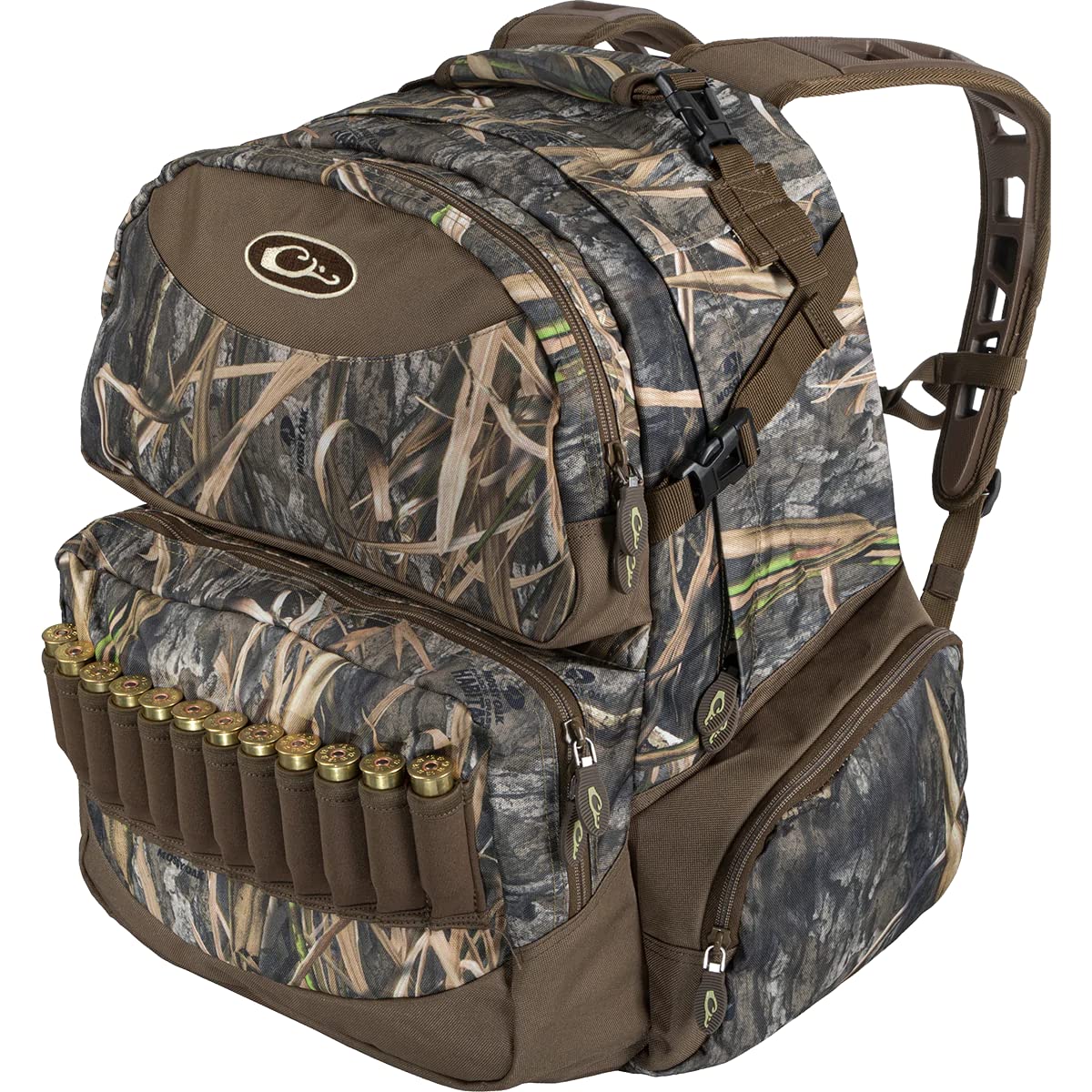 Drake Waterfowl Walk-in Backpack 2.0 - Waterproof Hunting Backpack for Duck & Goose Hunting - Durable Camo Gear with Adjustable Straps - Perfect for Waterfowl Hunting, Outdoor Adventures & Field Sports