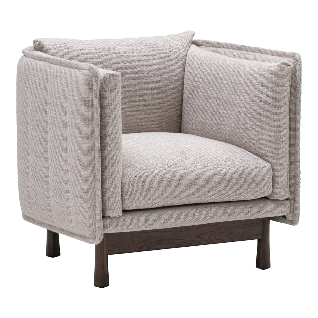 Jonas Wagell Kite Club Chair by Wendelbo - Modern Scandinavian Lounge Chair for Living Room, Bedroom & Office - Perfect for Relaxing and Reading