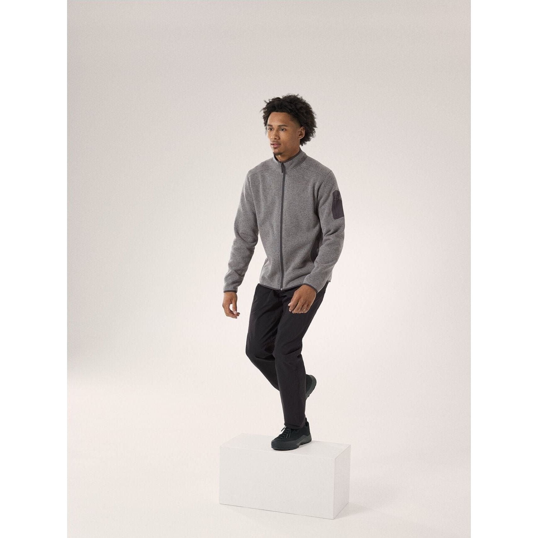 Arc'teryx Men's Covert Cardigan - Lightweight Fleece Zip-Up Sweater for Outdoor & Casual Wear | Hiking, Camping & Everyday Comfort