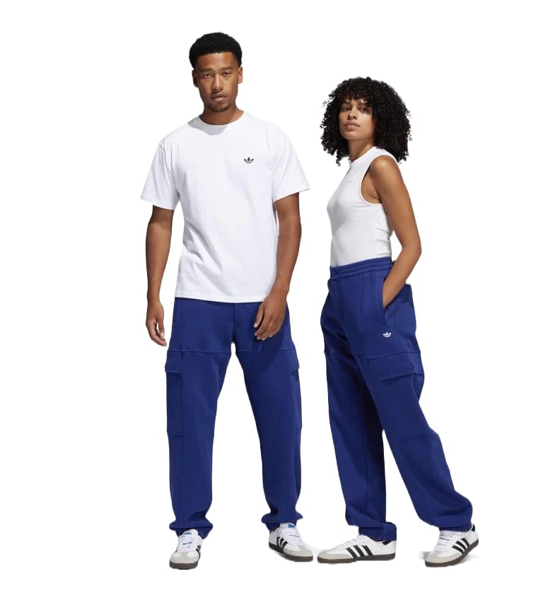 **Adidas Originals Heavyweight SHMOOFOIL Utility Pants for Men & Women - XL Size, Victory Blue - Streetwear, Casual & Outdoor Activities**