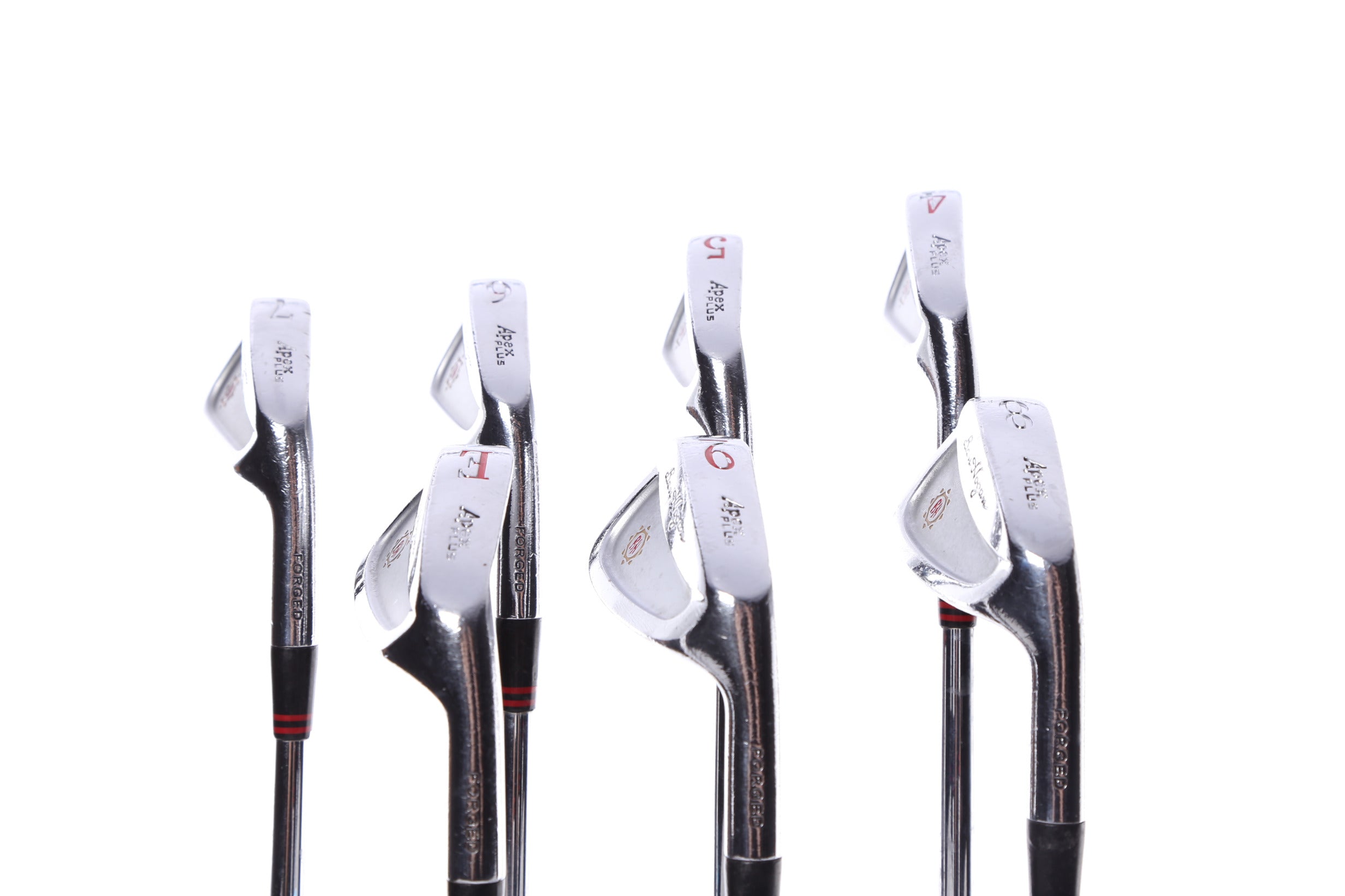 Premium Used Ben Hogan Apex Plus Iron Set - Right Handed 4-PW Stiff Flex Golf Clubs for Men | Perfect for Low Handicap Players & Course Performance