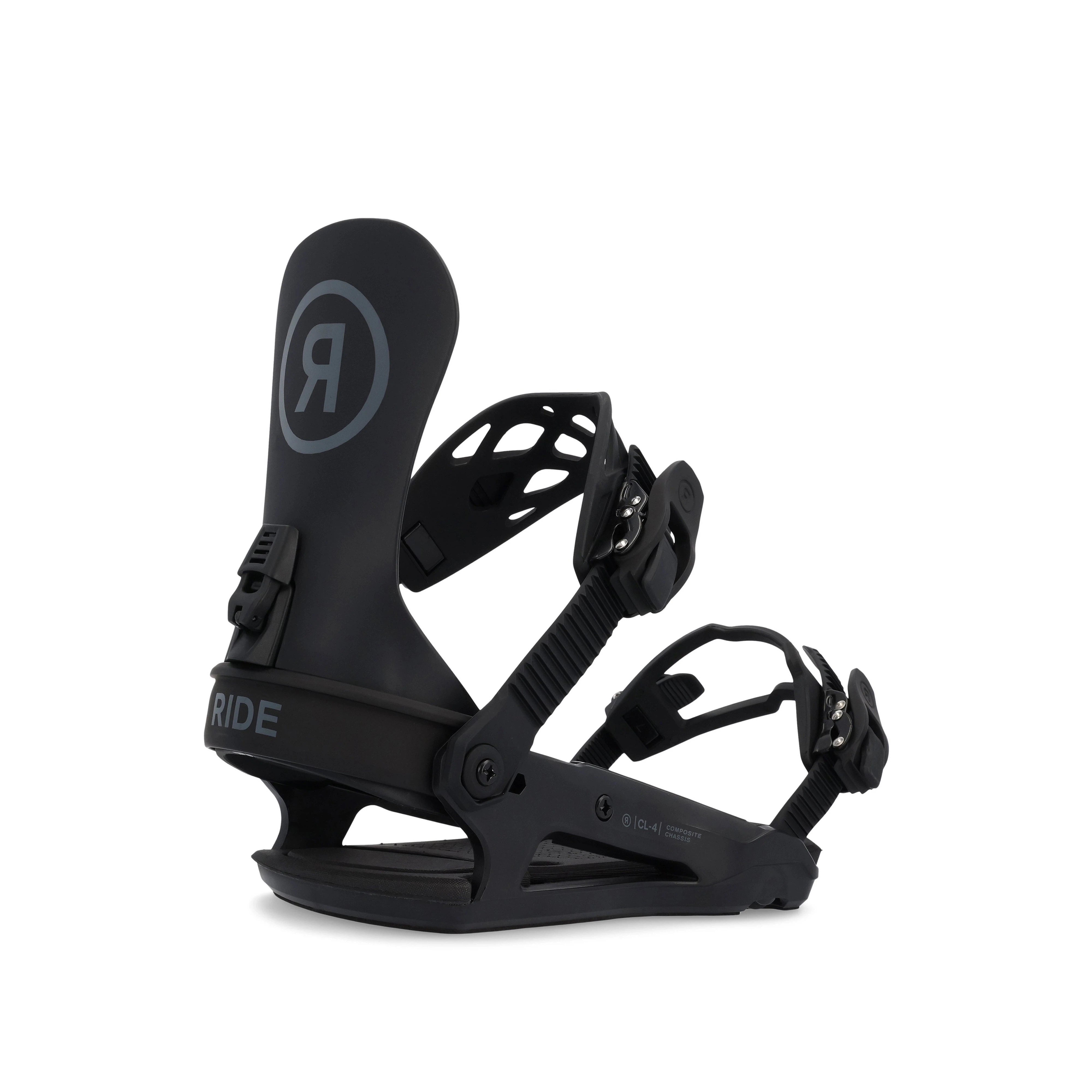 Ride CL 4 Snowboard Bindings 2025 - High-Performance Snowboard Bindings for All-Mountain Riding | Perfect for Freestyle, Powder & Park Snowboarding