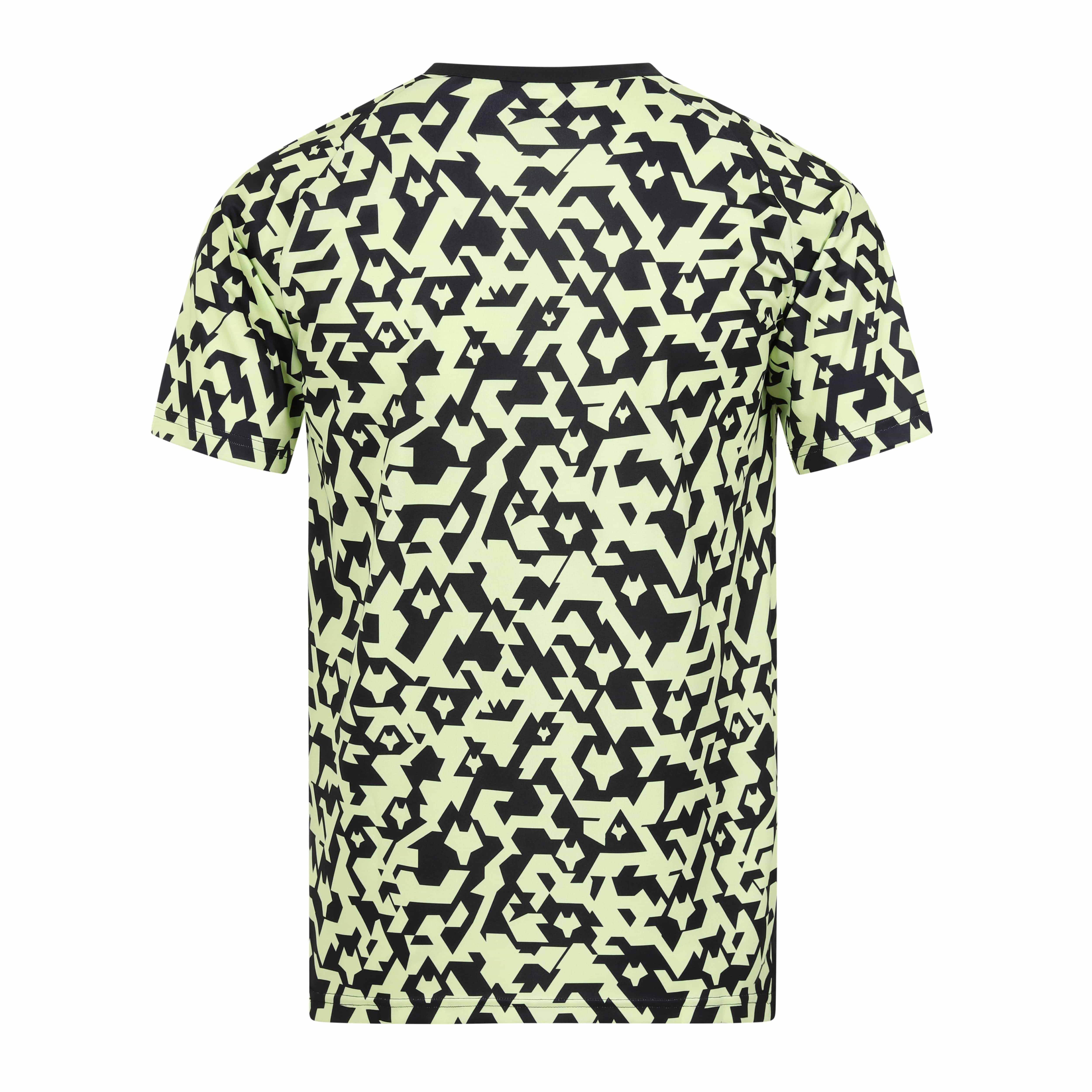 2024 25 Pre Match Performance T-Shirt - Moisture Wicking Athletic Tee for Soccer & Training (Black/Lime) | Perfect for Pre-Game Warmups & Sports Activities