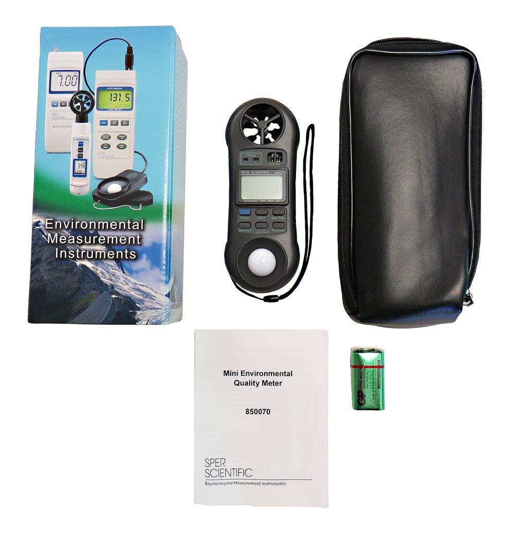 Portable Air Quality Monitor - Mini Environmental Tester for CO2, PM2.5, Temperature & Humidity | Perfect for Home, Office, Travel & Indoor Air Quality Testing