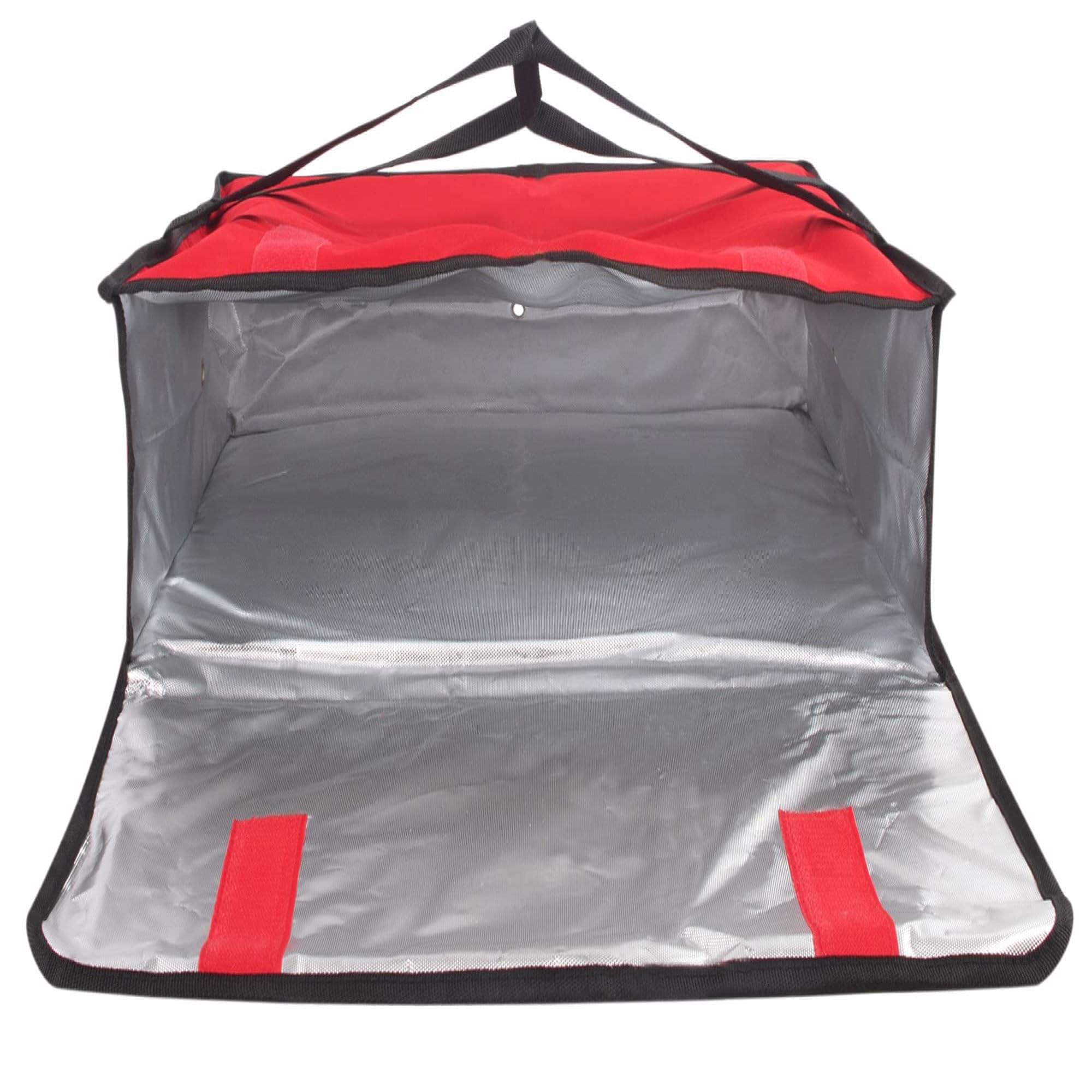 **Insulated Pizza Delivery Bag 20x20x6 - Professional & Personal Use - Keeps Pizza Hot & Fresh - Perfect for Food Delivery, Catering & Outdoor Events (Red)**