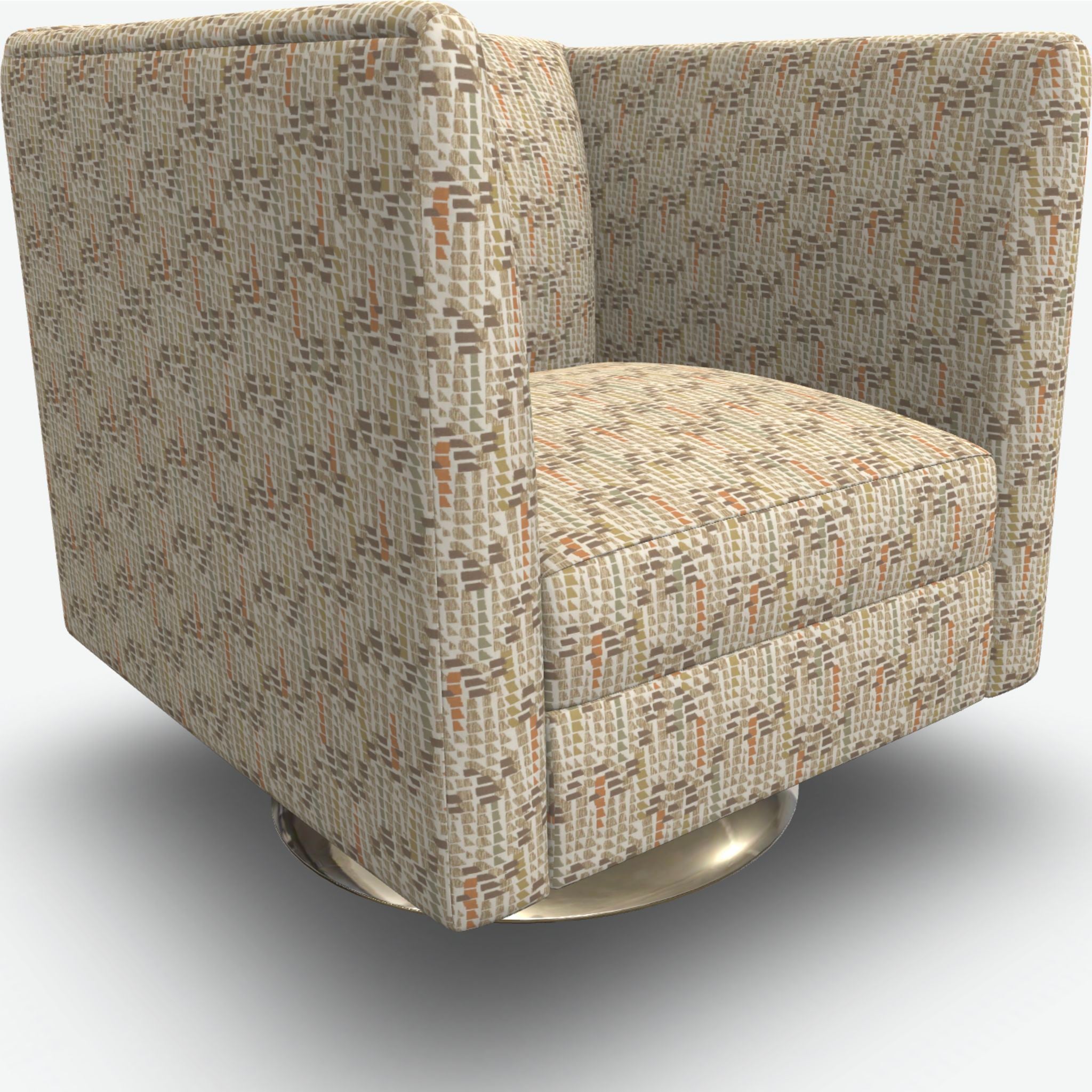 Ada Swivel Chair Regatta Breeze - 360° Rotating Modern Office Chair with Breathable Mesh Back - Perfect for Home Office, Gaming & Workspace