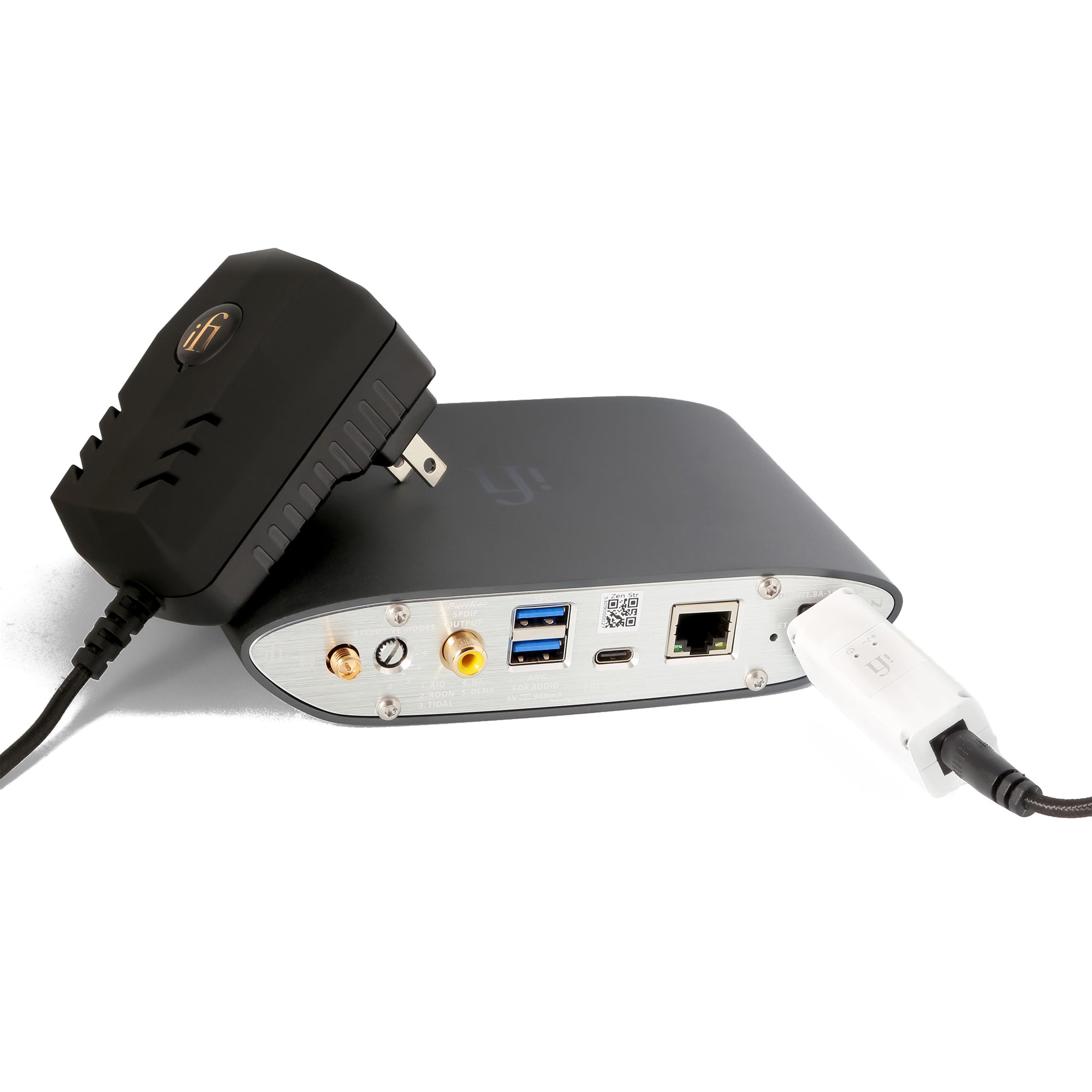 iFi Audio iPower MK2 Low Noise Power Supply - Ultra Quiet AC/DC Adapter for HiFi Systems, Turntables & Audio Equipment - Perfect for Home Studio & Audiophile Setups