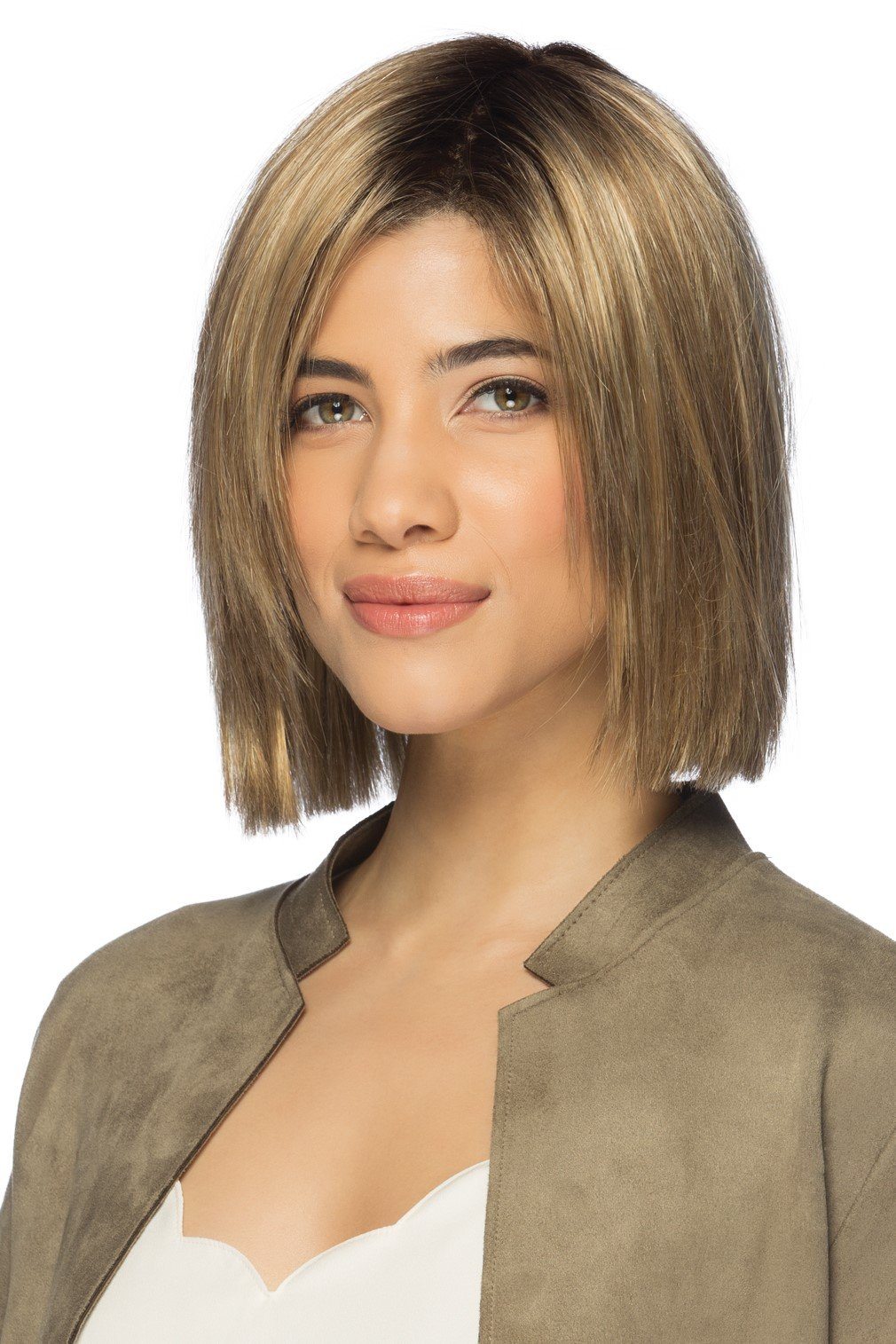 Estetica Wigs Ellis - Premium Synthetic Lace Front Wig for Women - Natural Looking Human Hair Wigs for Daily Wear, Cosplay & Special Occasions