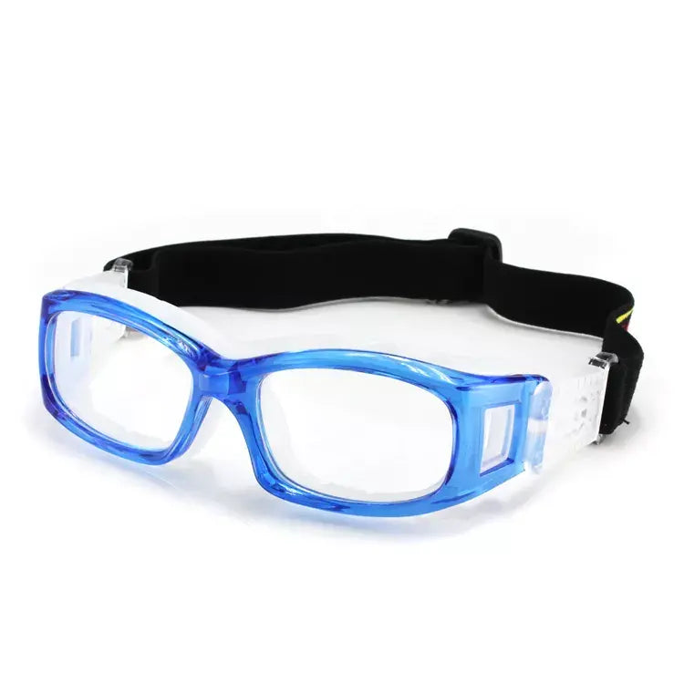 Blue Prescription Sports Glasses for Teens & Young Adults - Durable Adjustable Eyewear for Running, Cycling & Outdoor Activities