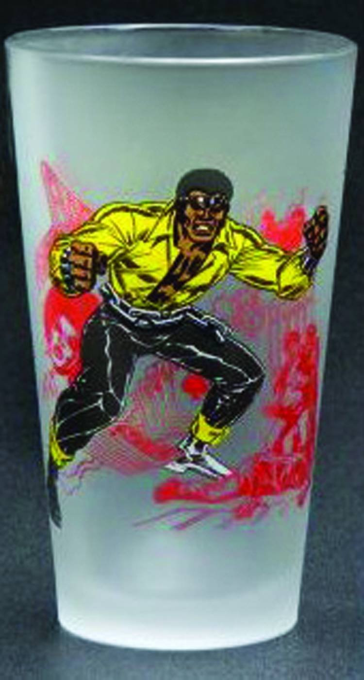 Diamond Power Man Pint Glass - Official Toon Tumblers Collectible for Beer, Soda & Cocktails - Perfect for Superhero Fans & Comic Book Lovers