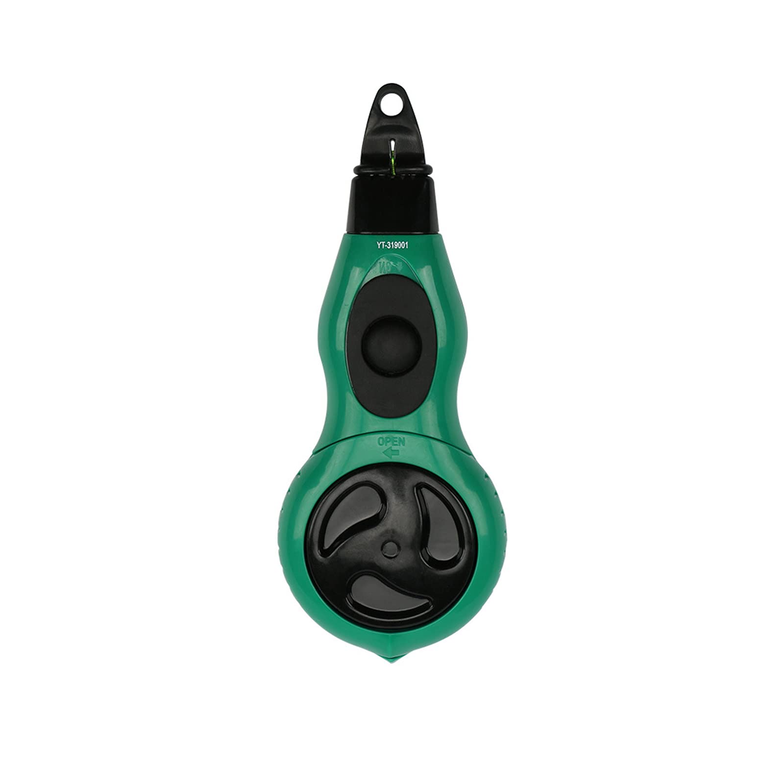 Professional Chalk Line Reel for Woodworking & Carpentry - 50ft Nylon String with 1mm Bold Marker, Free Snap Chalk Holder - USA Made Green Construction Tool (USACLX01GN) | Perfect for Framing, Roofing & DIY Home Projects