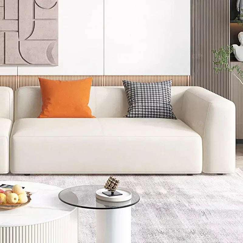 Modern Corner Sectional Lazy Floor Sofa - Comfortable Chaise Lounge for Small Spaces, Living Room, Bedroom, or Home Theater - Soft Fabric & Stylish Design for Relaxing, Lounging, and Entertaining