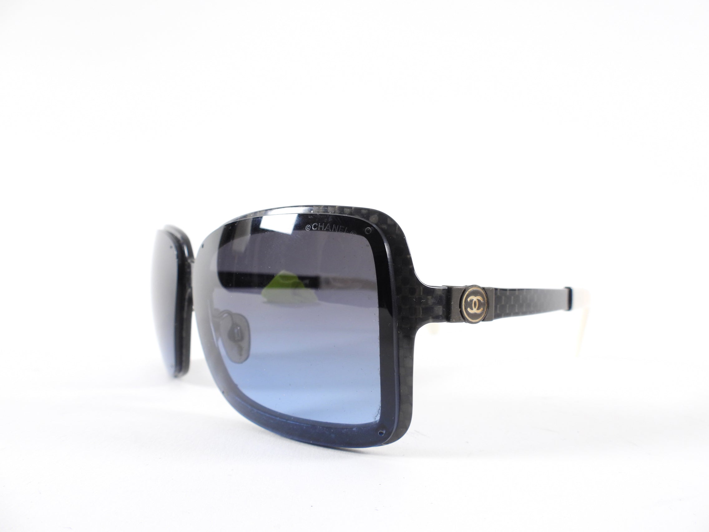 Chanel Square Sunglasses with Dark Blue Lens L1294 - Luxury Designer Shades for Women, UV Protection & Fashion Statement - Perfect for Beach, Driving & Outdoor Activities