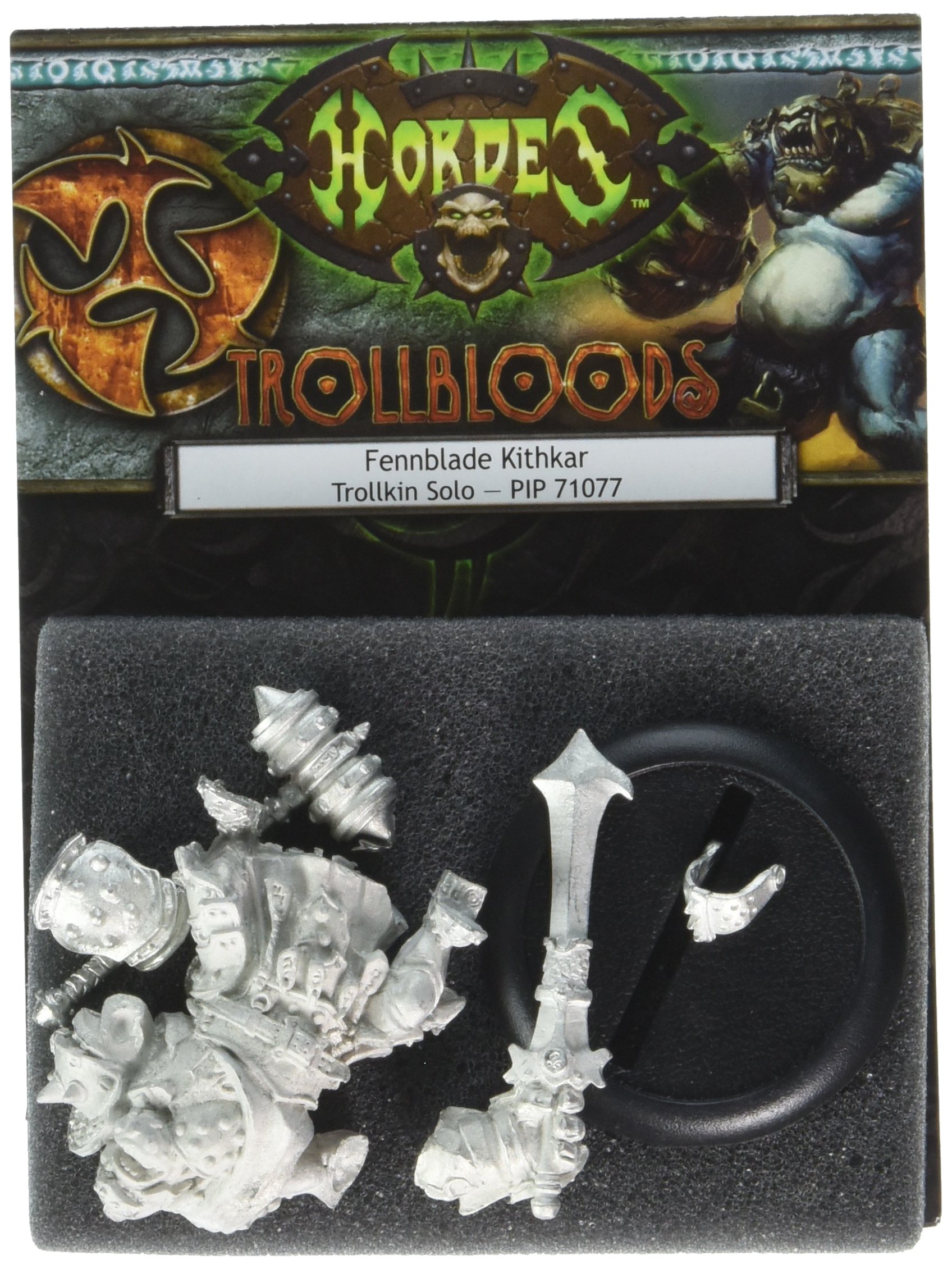 Privateer Press Hordes Trollblood Fennblade Kithkar Model Kit - Fantasy Wargaming Miniature for Tabletop Battles & Collectors