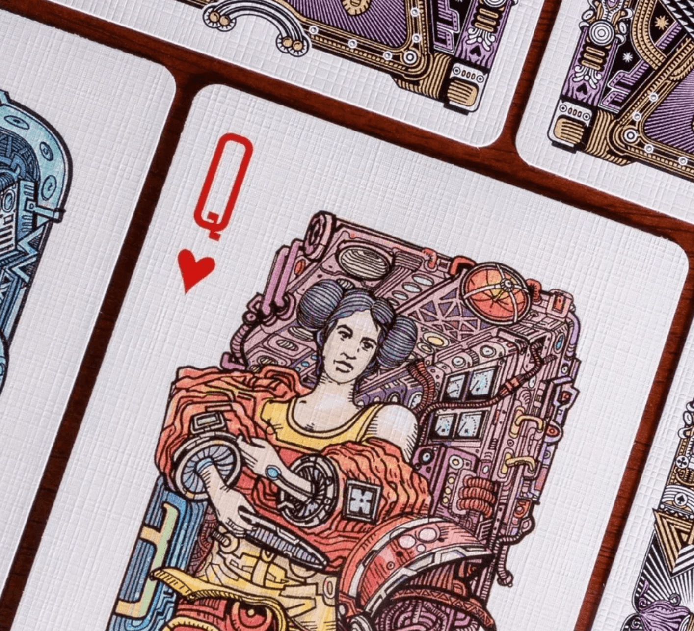 Premium Vacuum Tube Space Themed Playing Cards - Unique Sci-Fi Design for Poker, Magic Tricks & Collectors | Perfect for Game Nights & Gifts