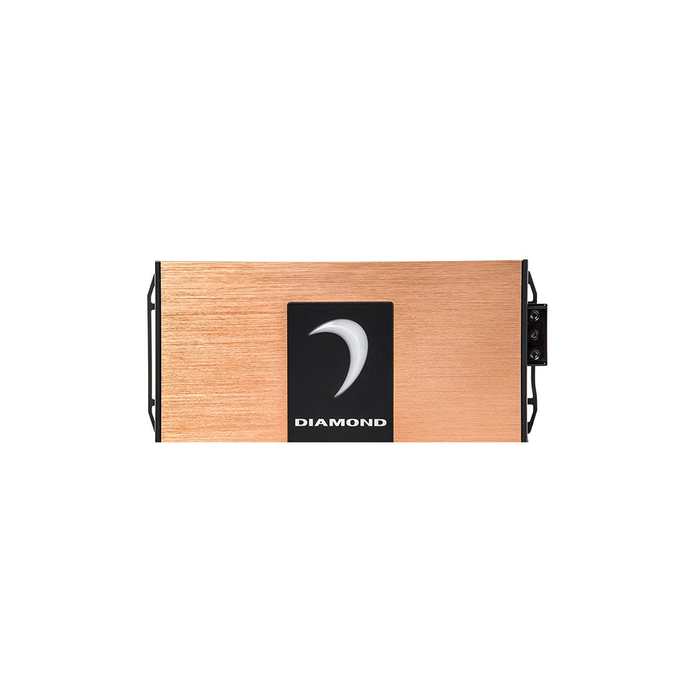 Diamond Audio MICRO4V2 600W Peak Class D 4 Channel Car Amplifier - Compact Power for Car Audio Systems, Perfect for SUVs, Trucks and Custom Car Stereo Upgrades
