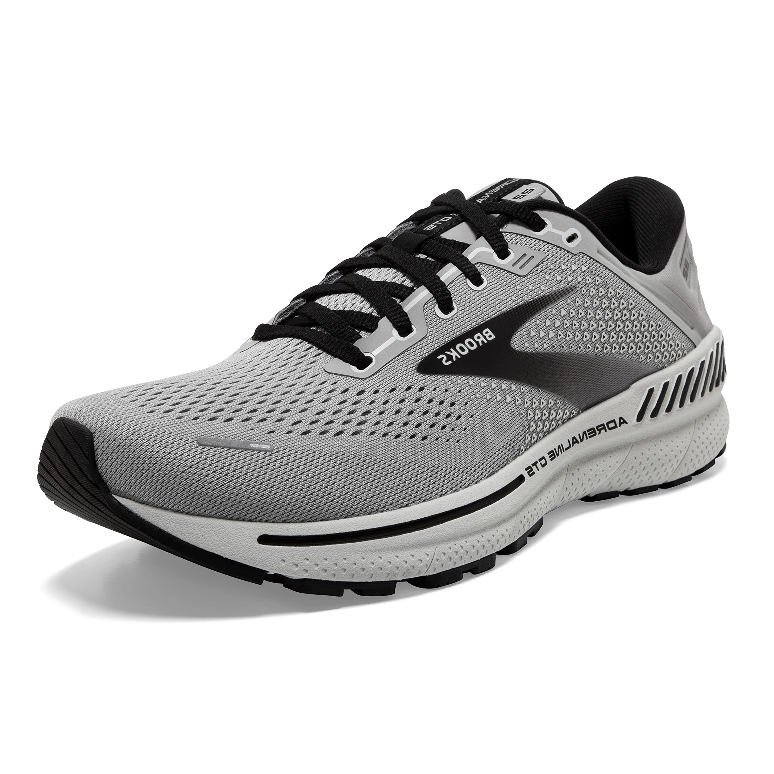 Brooks Men's Adrenaline GTS 22 Running Shoes - Supportive & Cushioned for Road Running, Jogging, and Daily Training - Ideal for Neutral Pronation and Overpronation Runners