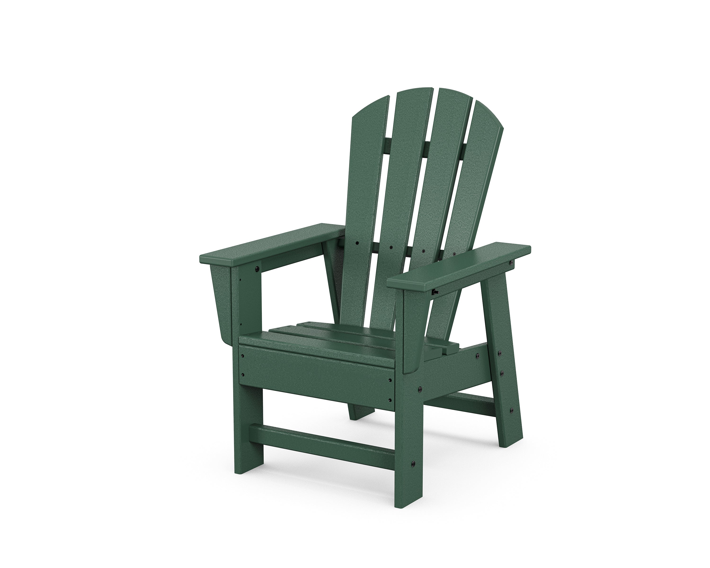 POLYWOOD Kids Adirondack Chair - Durable Outdoor Plastic Chair for Children, Perfect for Backyard, Patio, and Garden Playtime