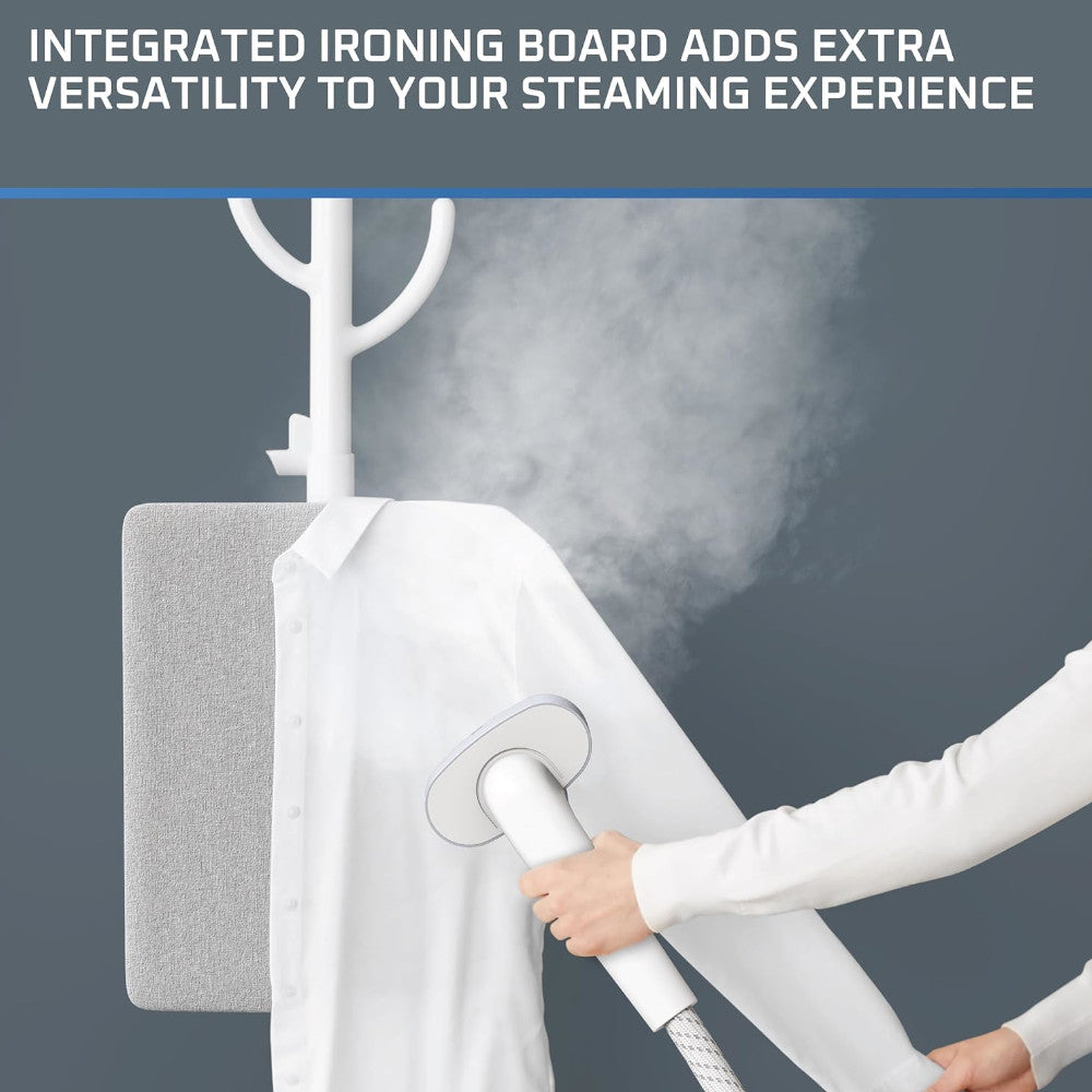 ROWENTA IS3250U1 Steamer for Clothes with Ironing Board - Powerful Garment Steamer for Wrinkles & Creases - Includes Ironing Board & Full Warranty - Perfect for Home, Travel & Professional Use